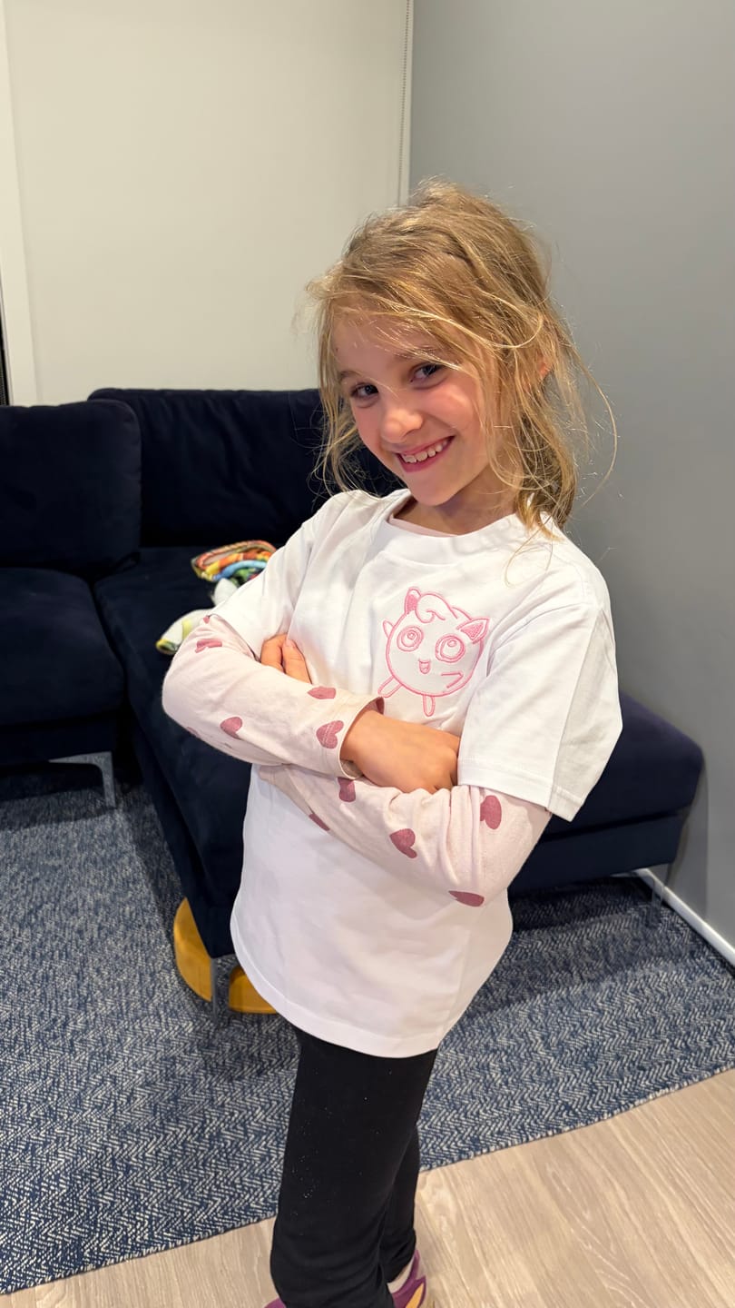 Customer photo review of CUSTOM Kid's T-Shirt