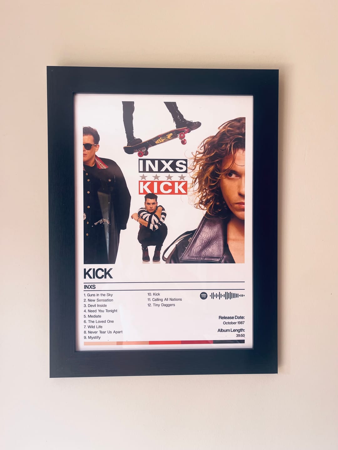 Customer photo review of Custom Album Posters - Request your own album