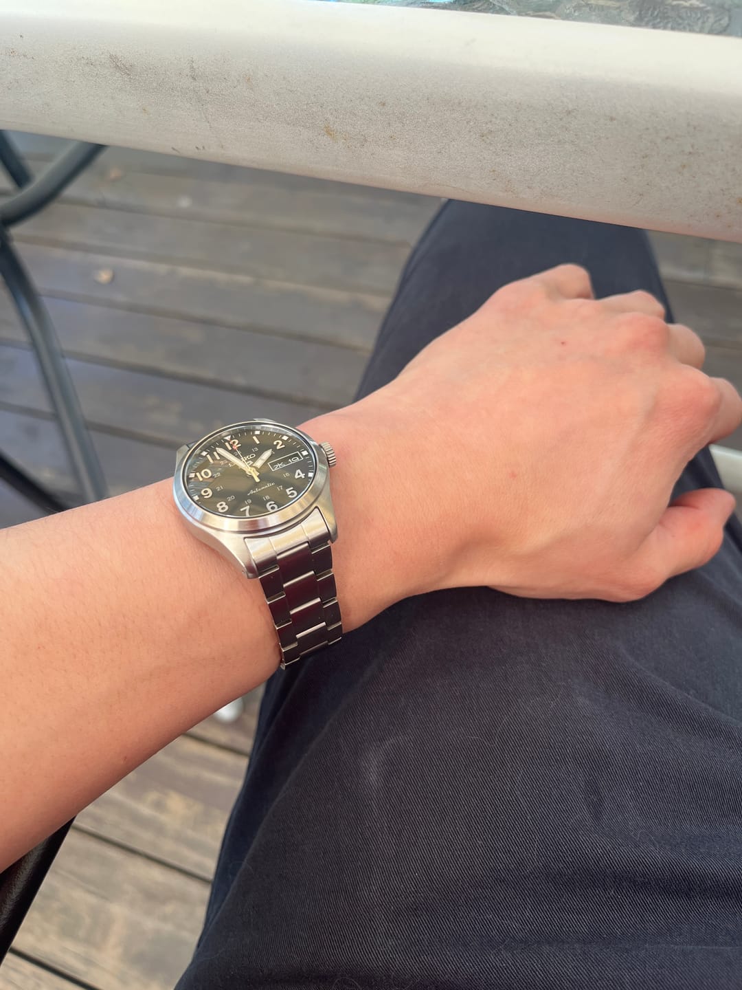 Customer photo review of Reloj Seiko 5 SBSA197 Metálico Made in Japan JDM 36,4mm