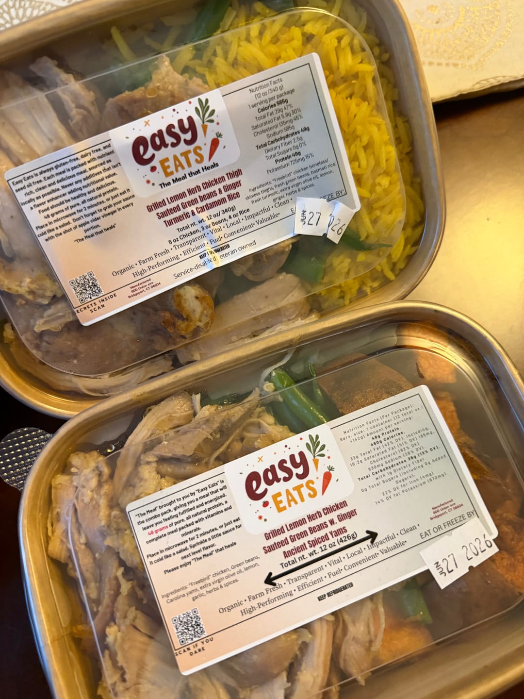 Customer photo review of 7 Meal Plan