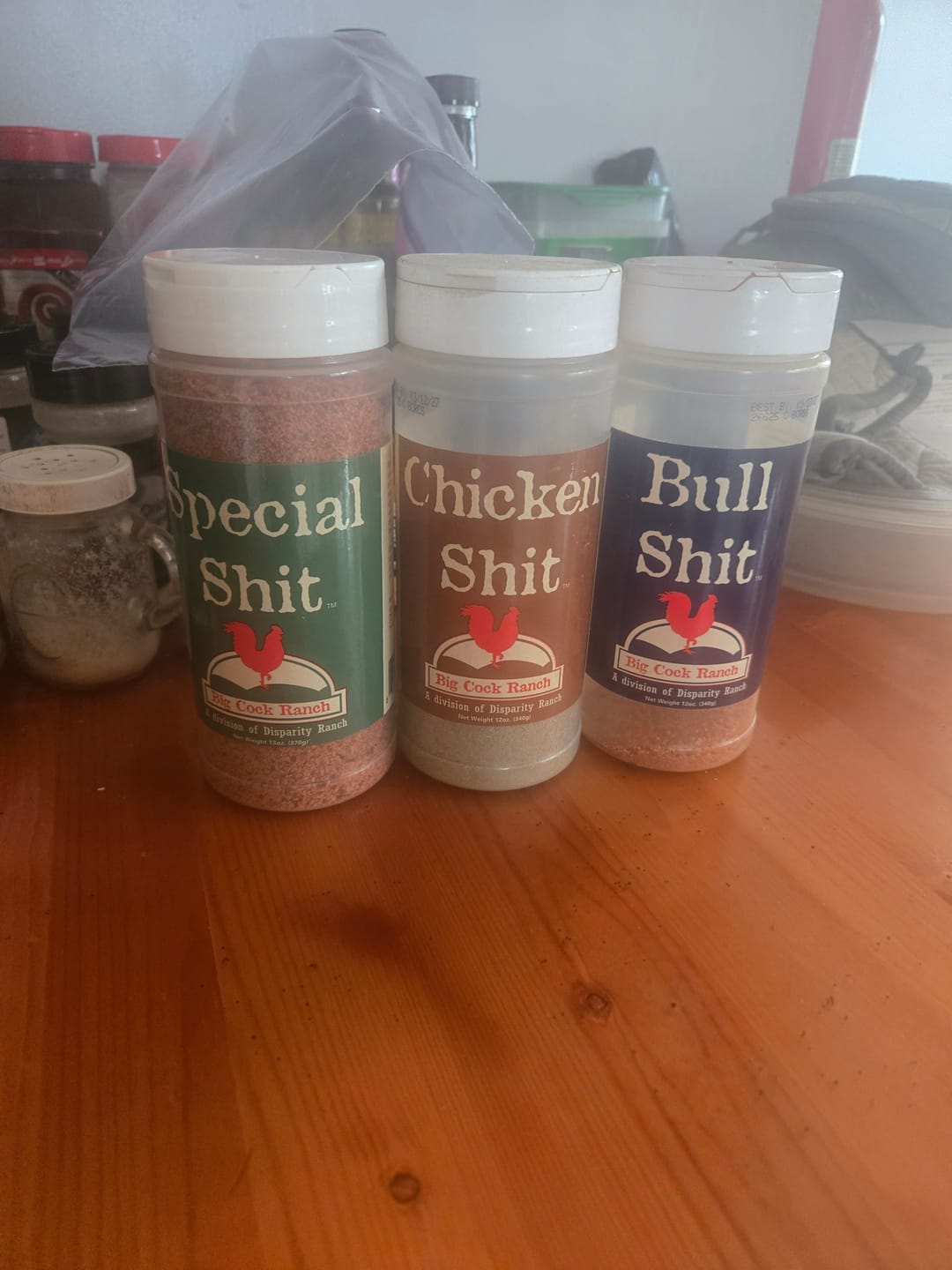 Customer photo review of Special Shit Seasoning & Rub 13oz shaker