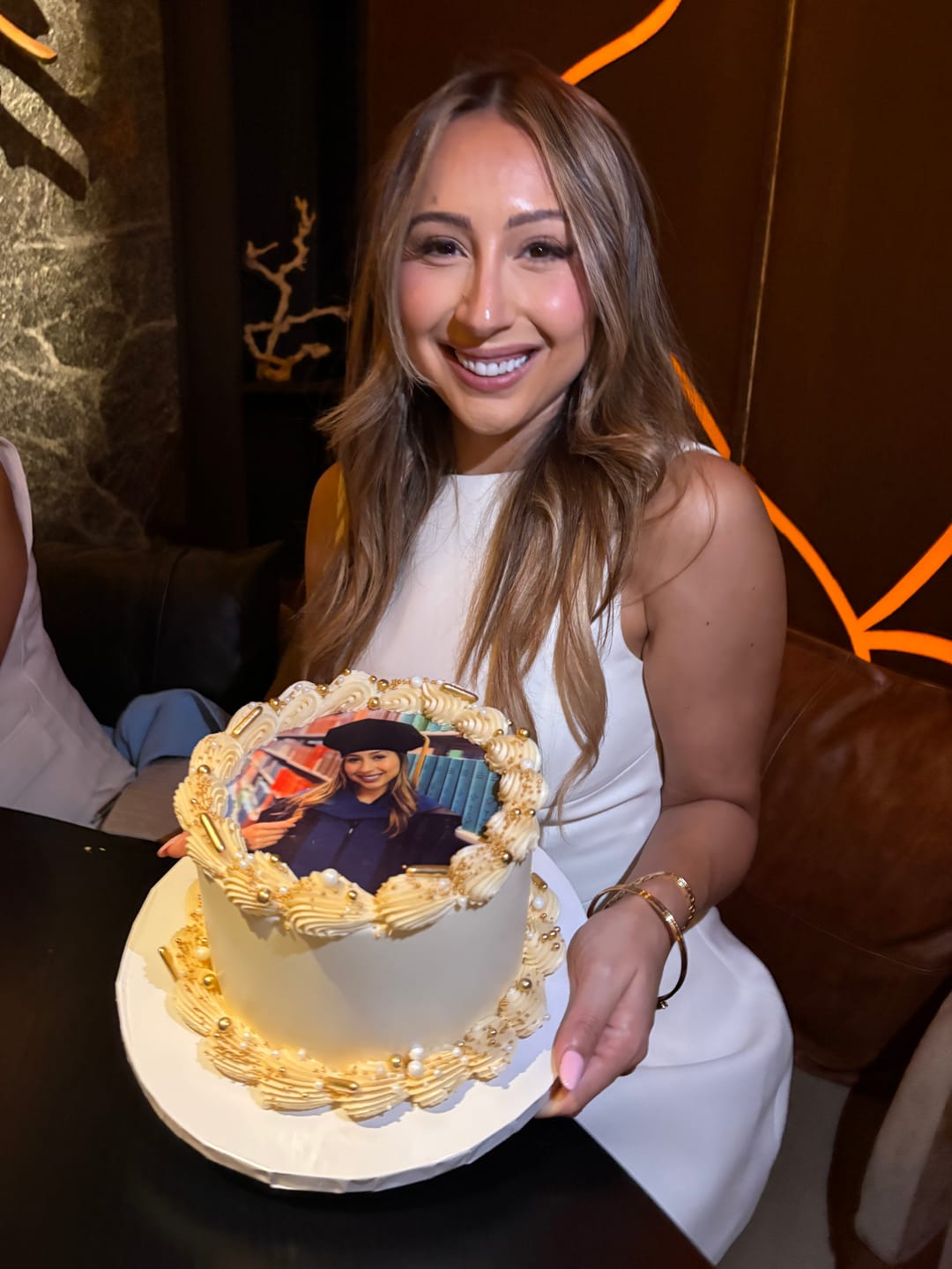 Customer photo review of Custom Photo Cake