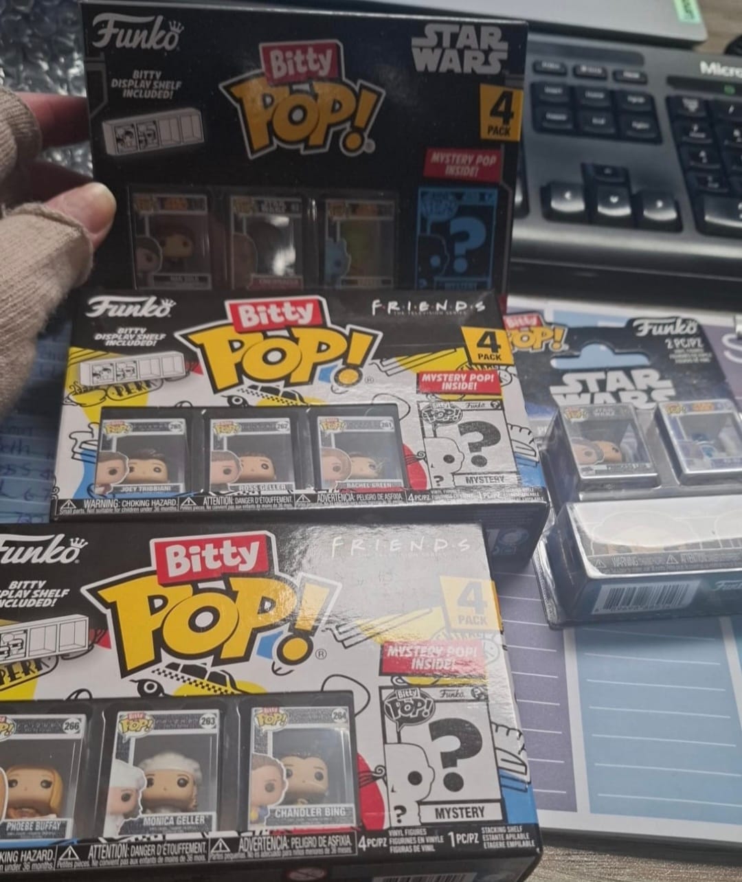 Customer photo review of Funko Bitty Pop! Star Wars:  4 Pack - Series 3
