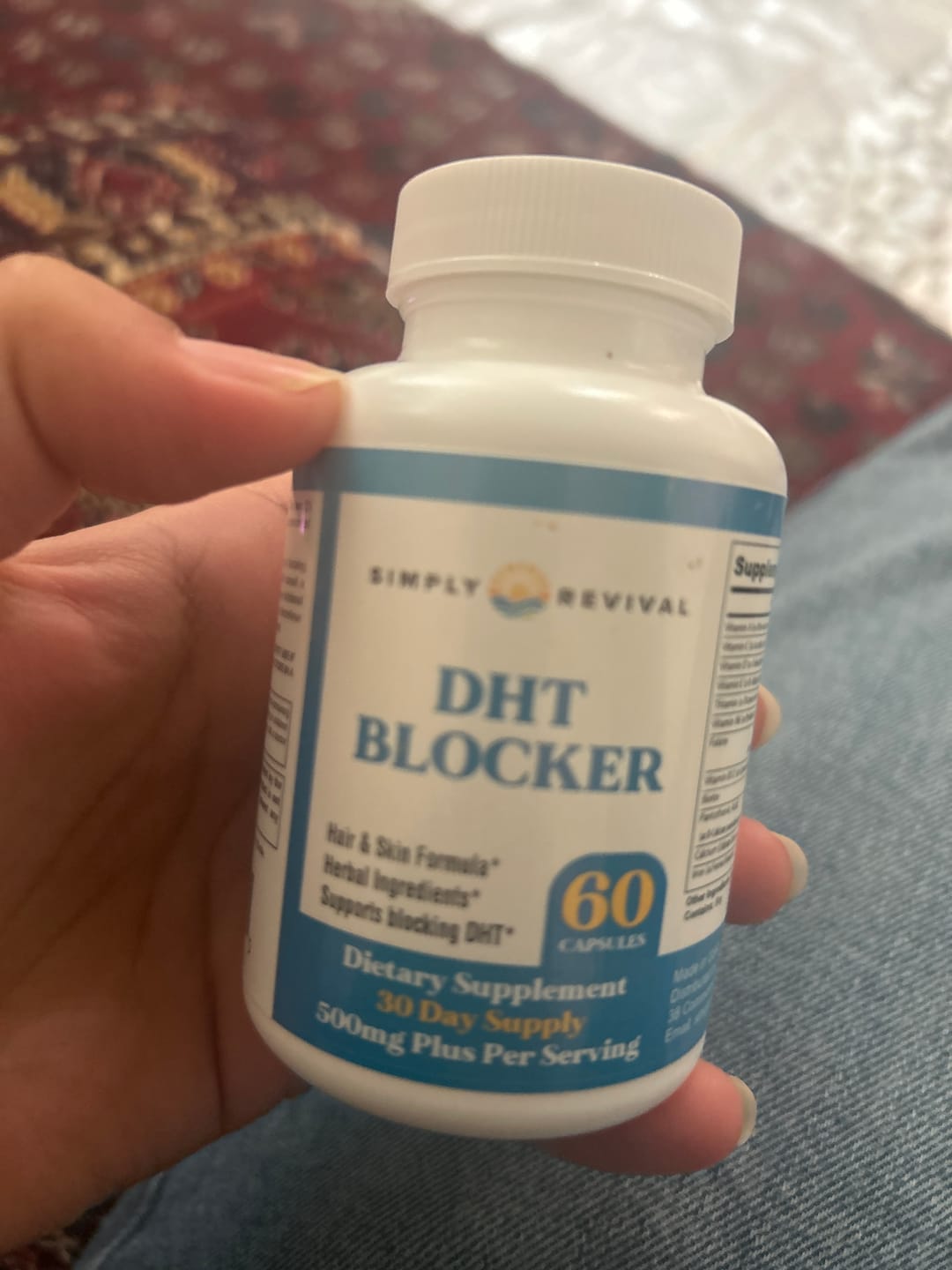 Customer photo review of Natural DHT Blocker