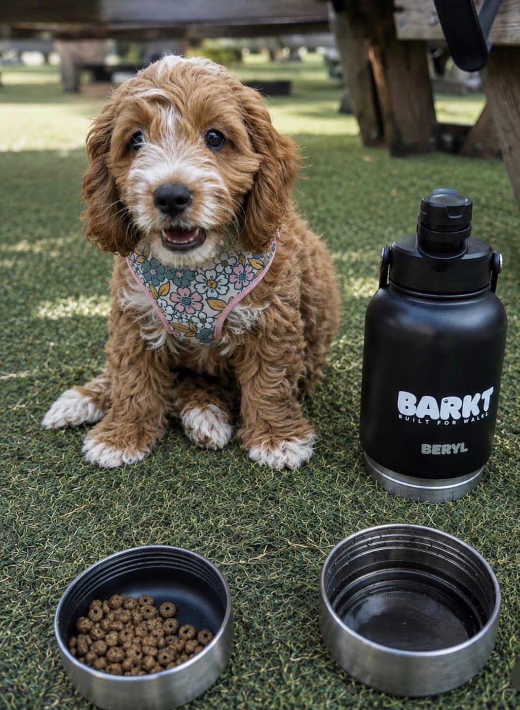 Customer photo review of 3-in-1 – Barkt Bottle & Bag
