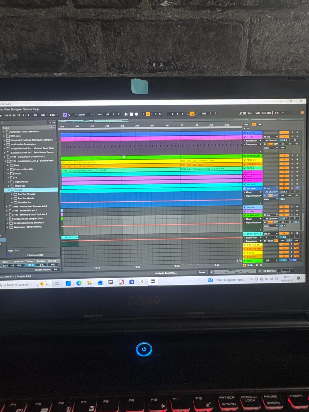 Customer photo review of Minimal Bass & Tech Volume.2 - Samples & Serum2 Presets