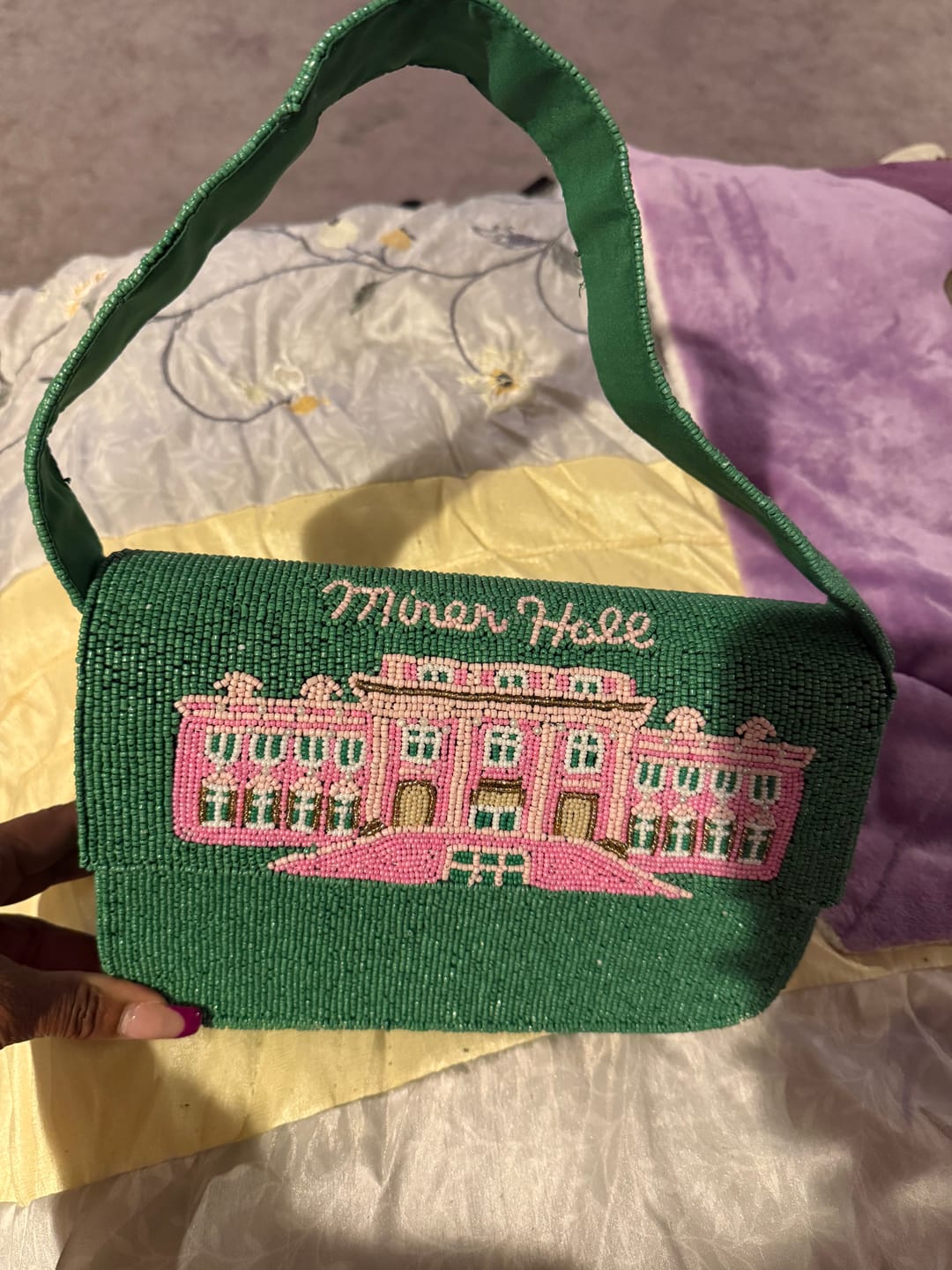 Customer photo review of Boule Exclusive -Ivy Bloom Beaded Bag