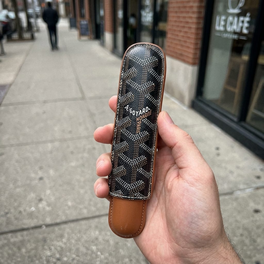 Customer photo review of Churchill Cigar Case