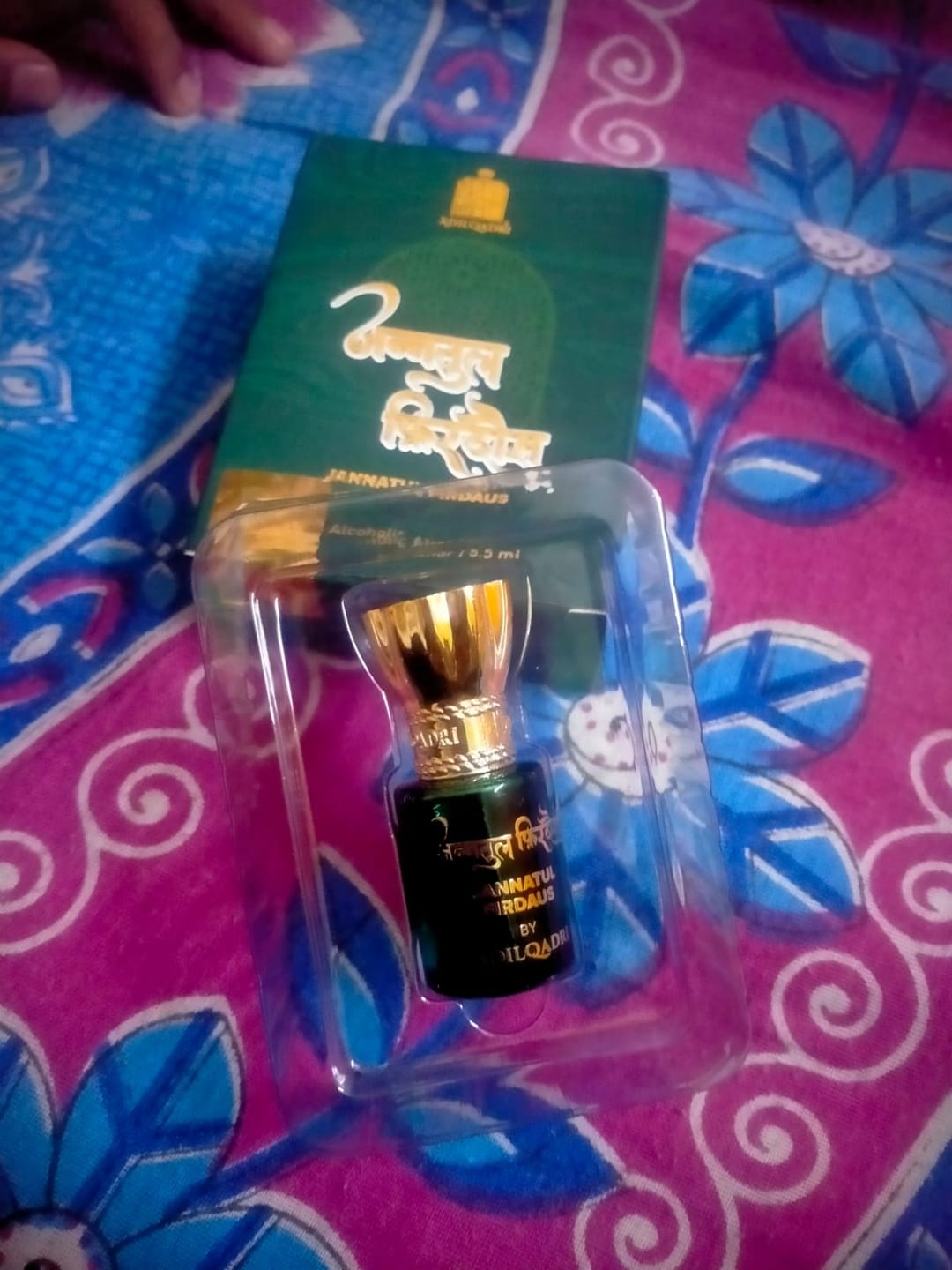 Customer photo review of Jannatul Firdaus Luxury Attar Perfume 5.5 ML