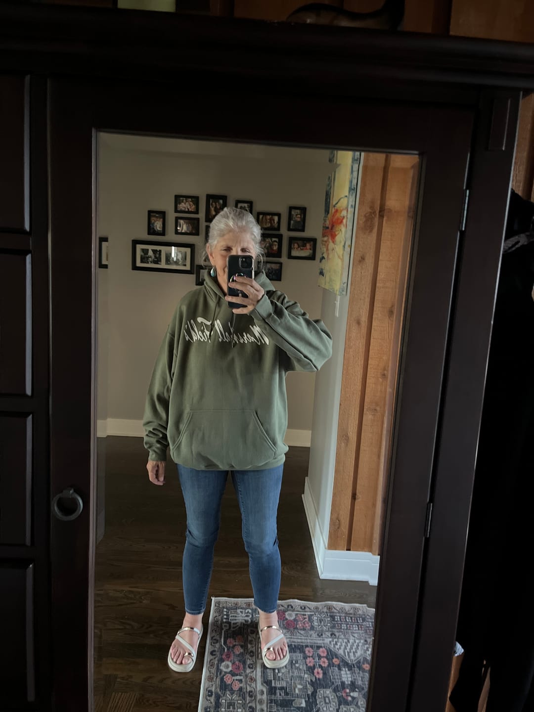 Customer photo review of Fields Forever Hoodie