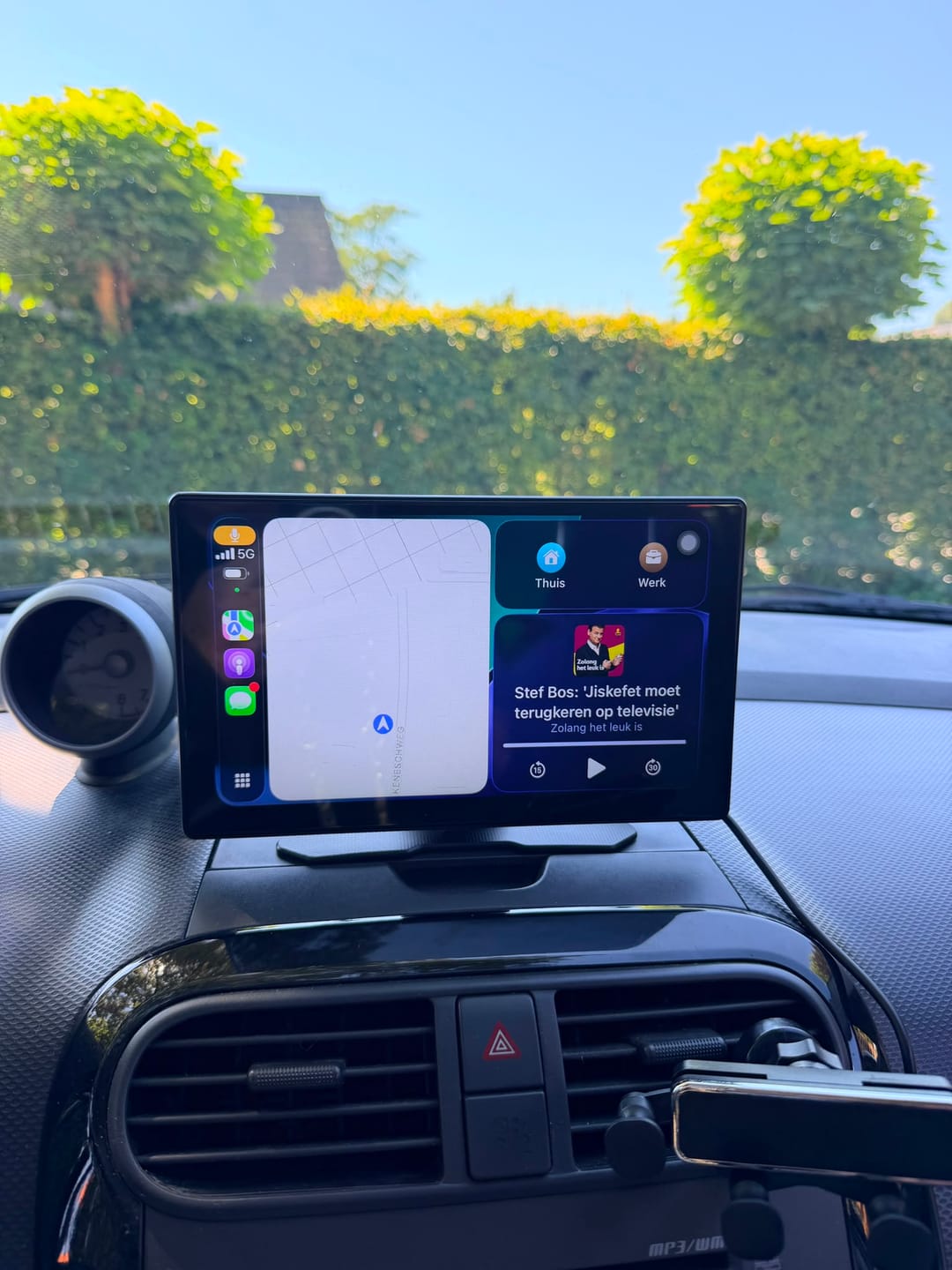 Customer photo review of Siltcon® 9" Carplay / Android Auto Scherm - Zonder camera