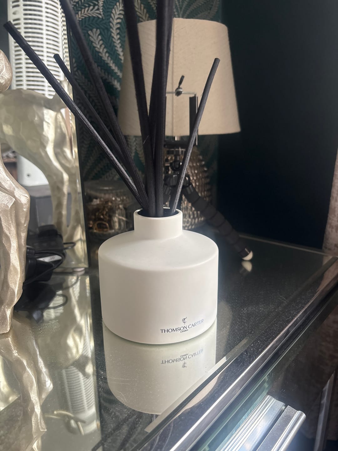 Customer photo review of Blush Hour | Ceramic Reed Diffuser
