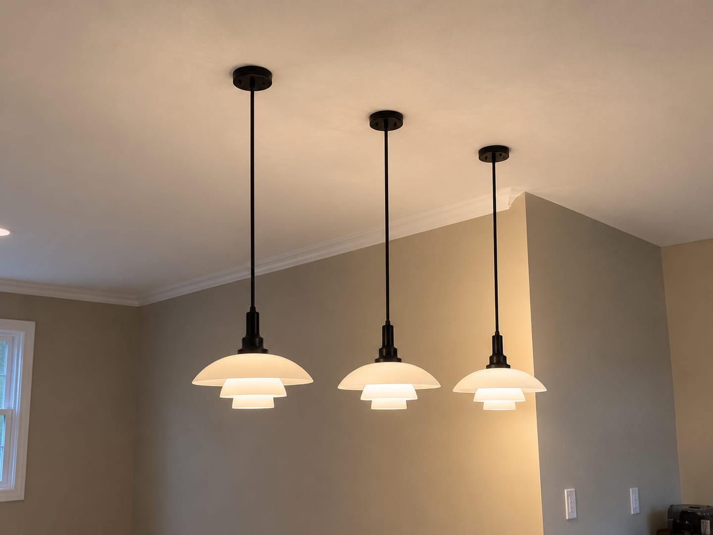 Customer photo review of Danish Designer Pendant Light