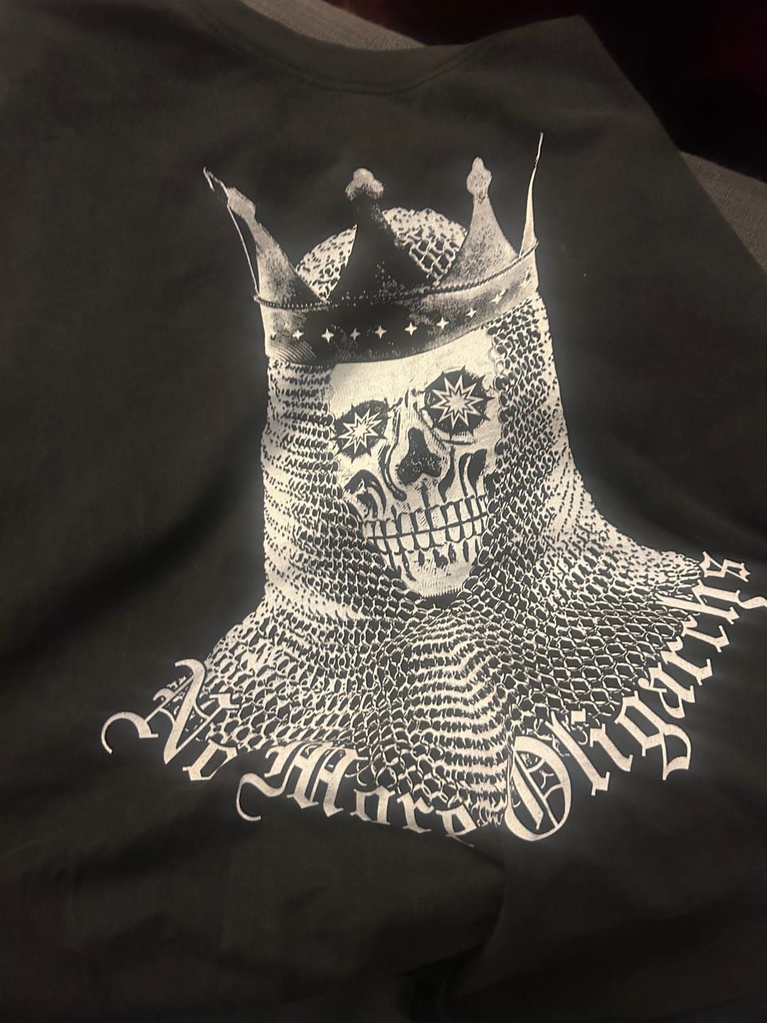 Customer photo review of No More Oligarchs Oversized Tee