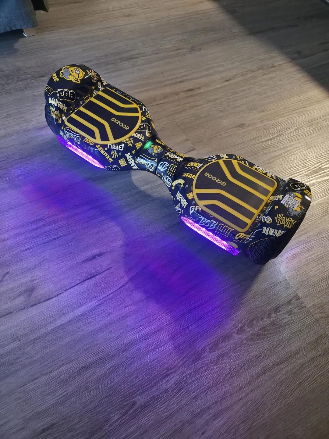 Customer photo review of Minions | Gyroor Offroad-Hoverboard 500 W mit LED-Leuchten und Bluetooth für Kinder im Alter von 6 bis 12 Jahren