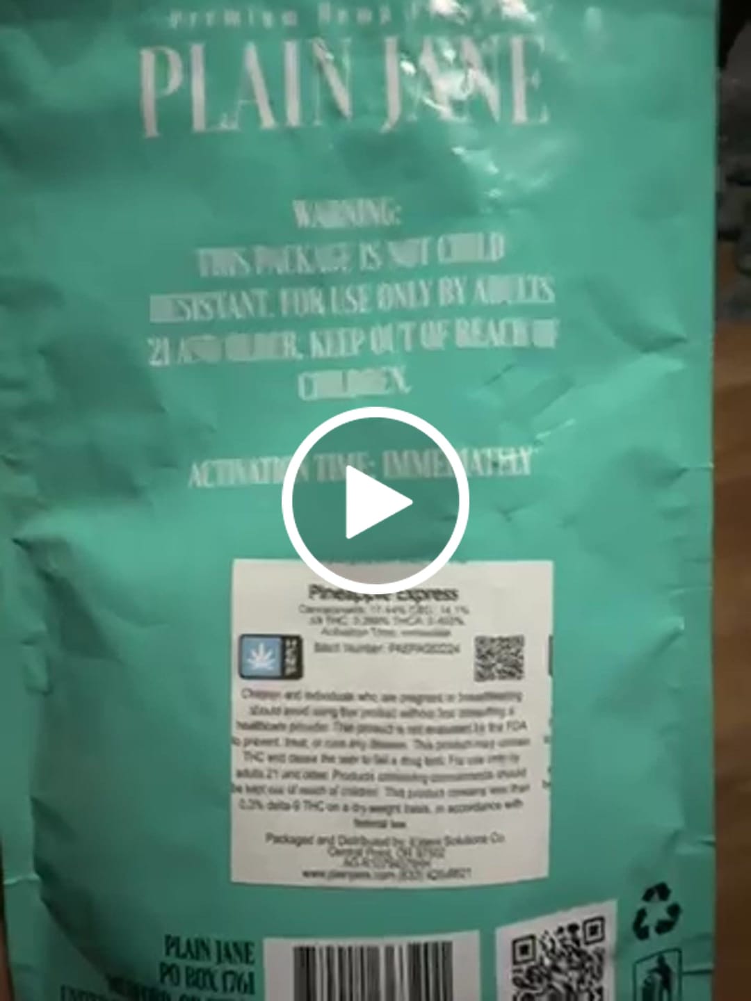 Customer video review of 1 Oz Cheap CBD Small Buds