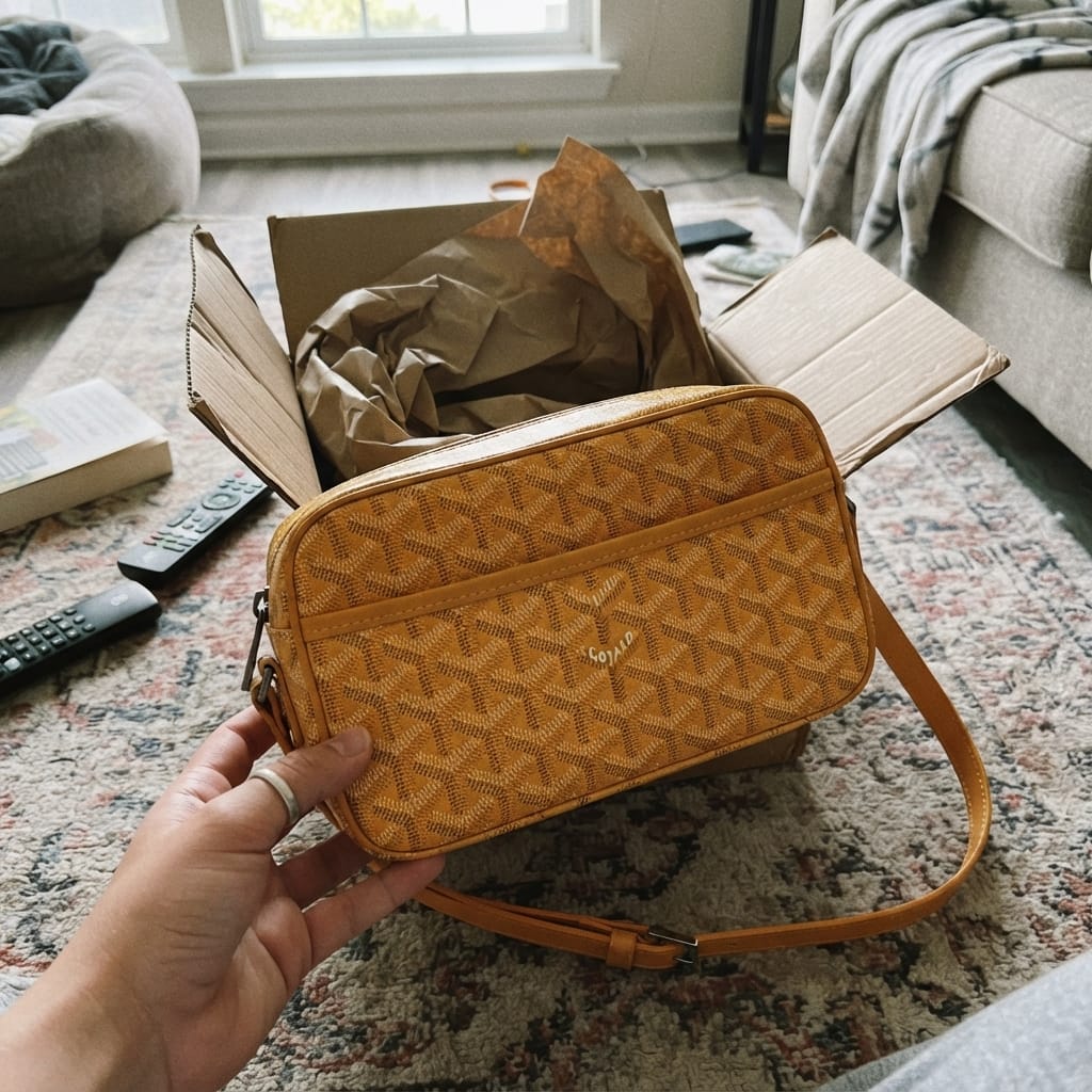 Customer photo review of Caprice Charm Bag