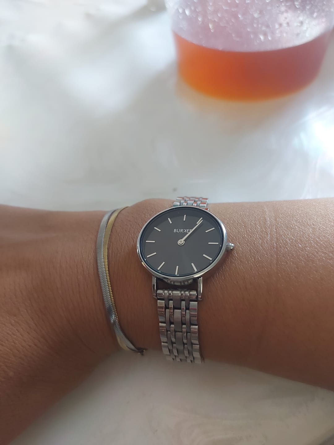 Customer photo review of Ruby Petite Silver Black