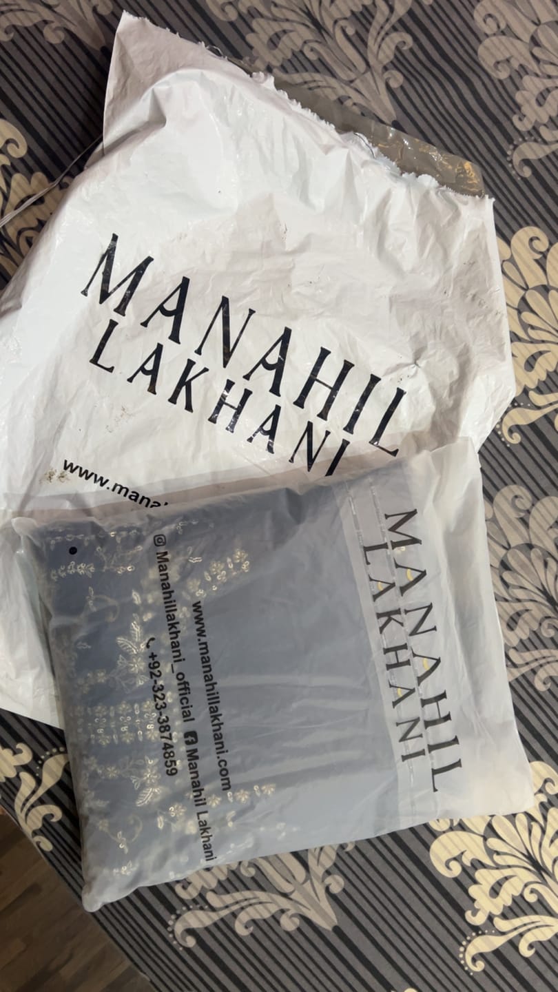 Customer photo review of Zenith - Lamhaé Festive Unstitched Formals | 3pc