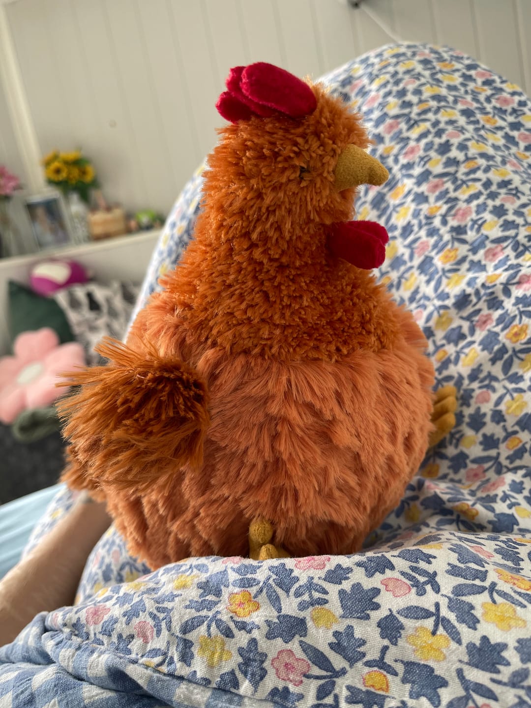 Customer photo review of Cecile Chicken | Jellycat