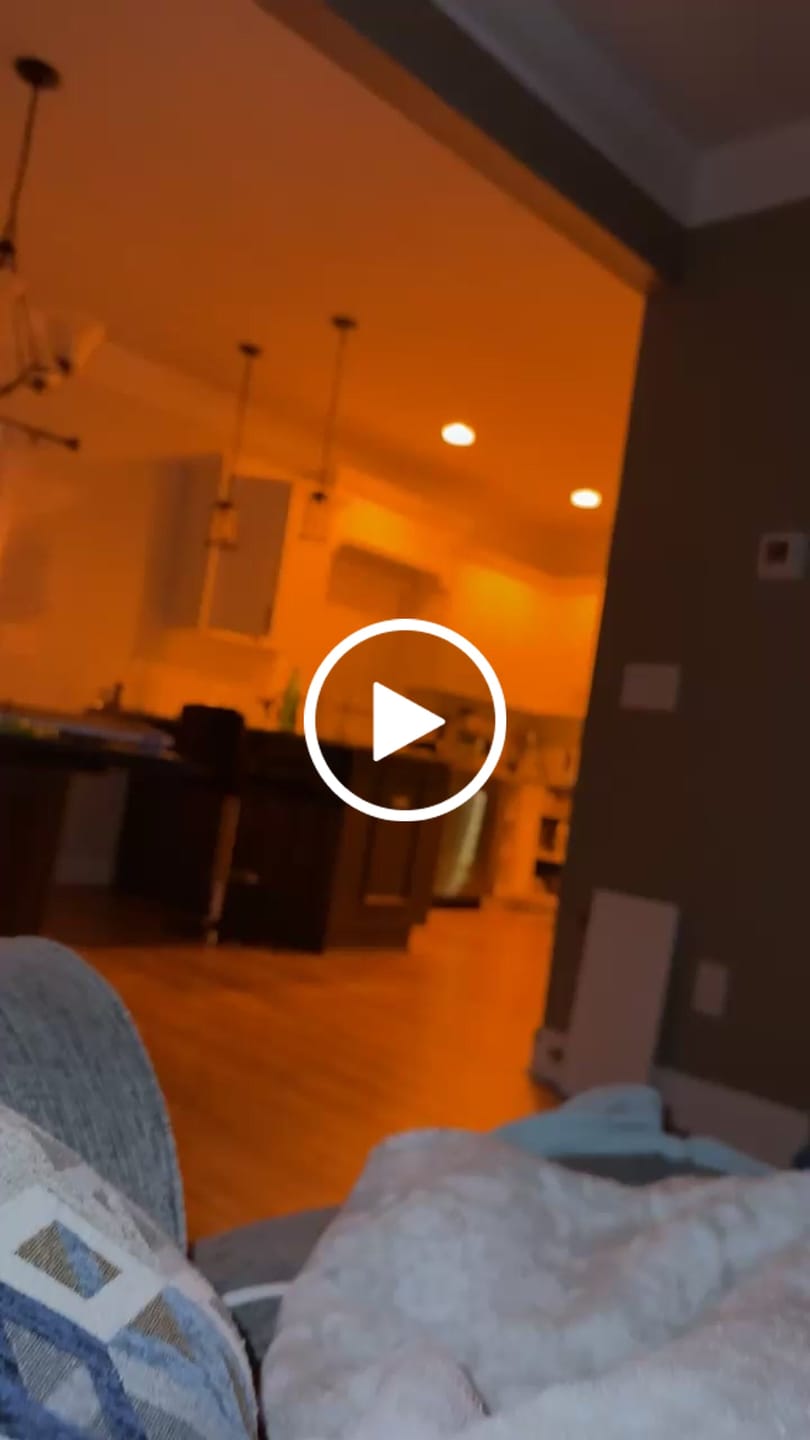 Customer video review of BR30 Circadian Lightbulb