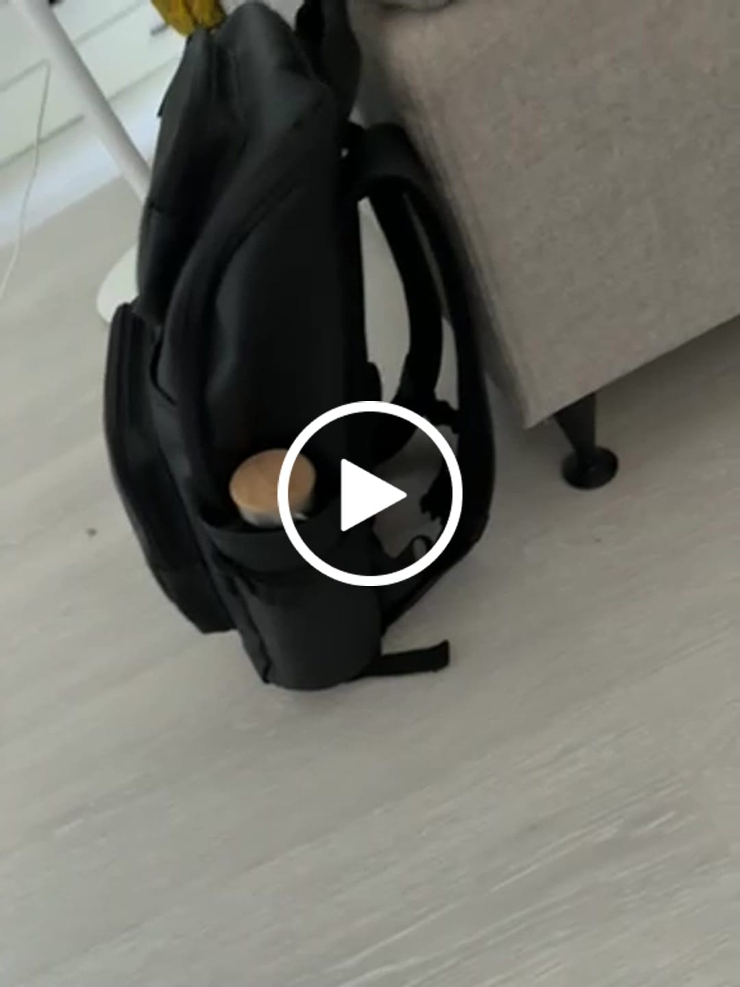 Customer video review of Rains Texel Cargo Backpack, Black
