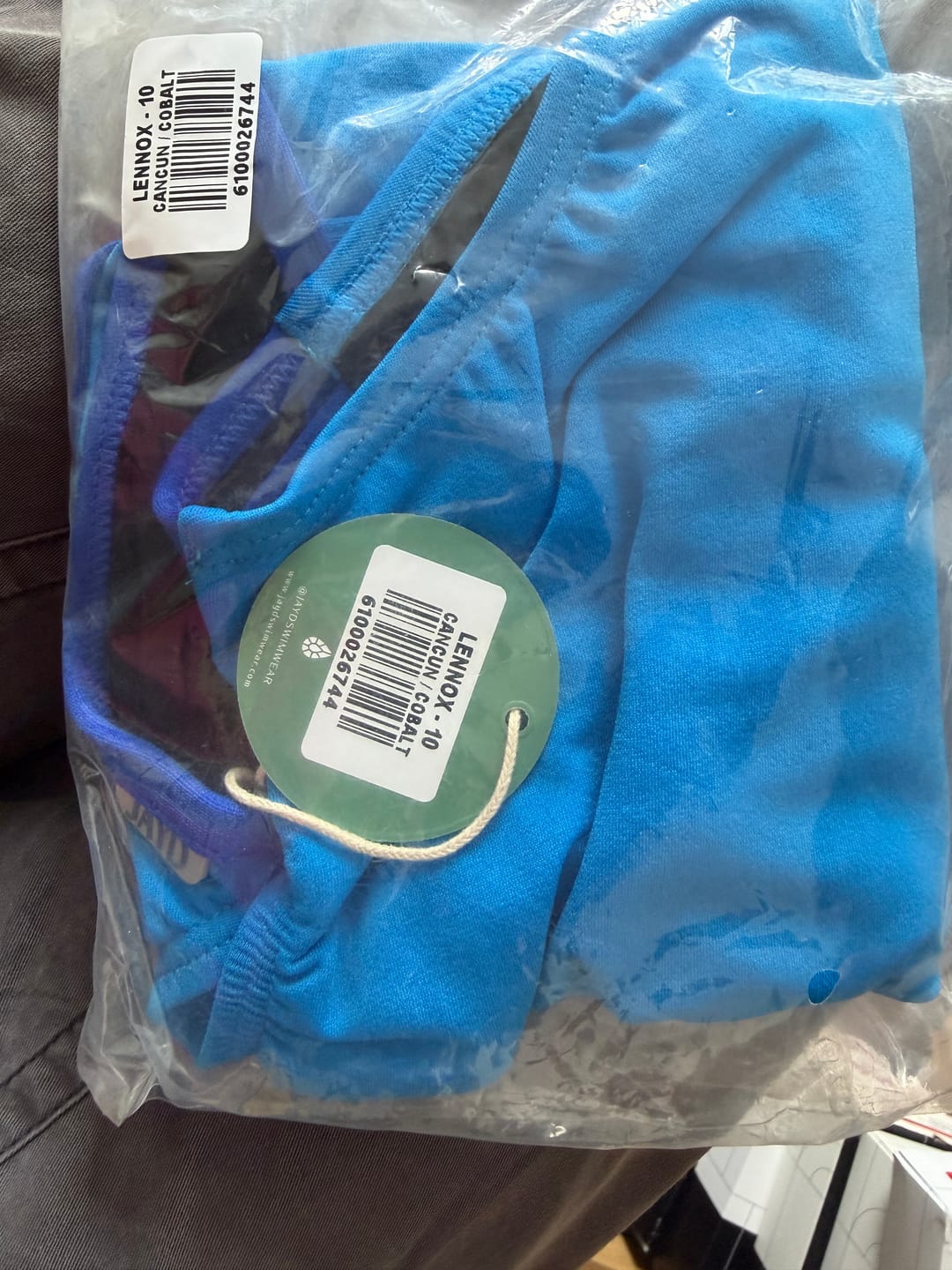 Customer photo review of LENNOX ONE PIECE - Cancun|Cobalt