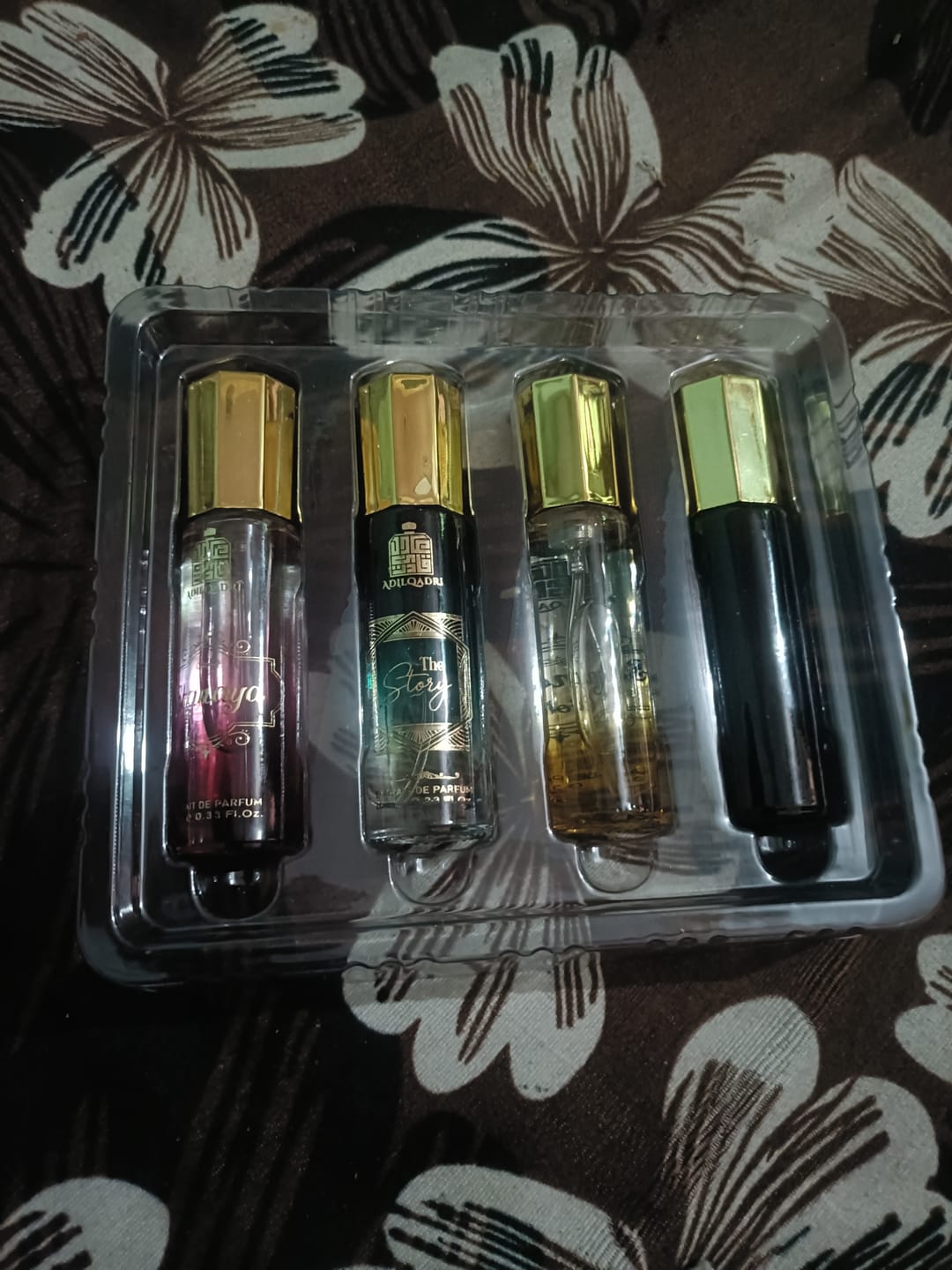 Customer photo review of Perfume Gift Set 4 Pcs Premium Perfume Spray