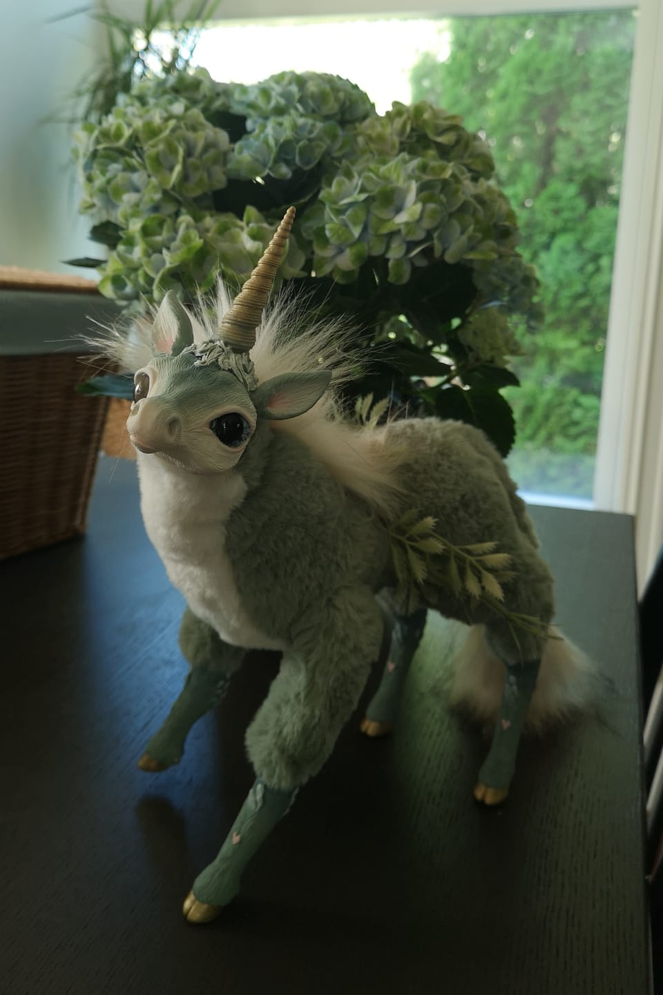 Customer photo review of Mercurian unicorn– olive