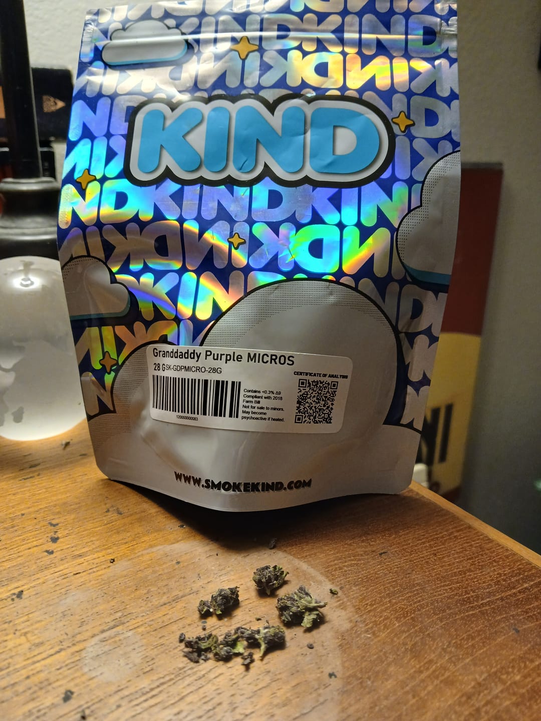 Customer photo review of Granddaddy Purple MICROS - 28 Grams - Indica