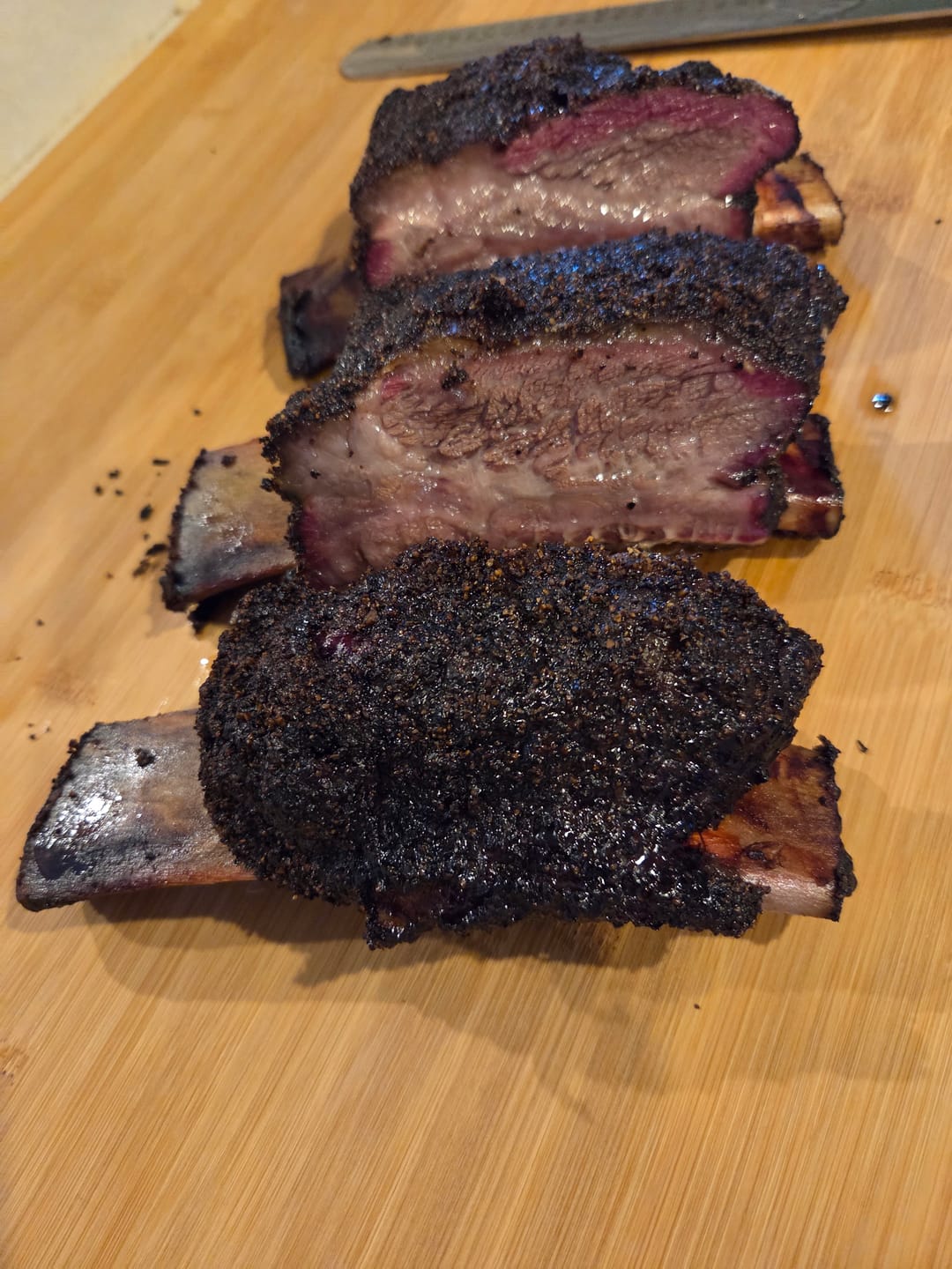 Customer photo review of USDA Choice Bone-In Short Ribs