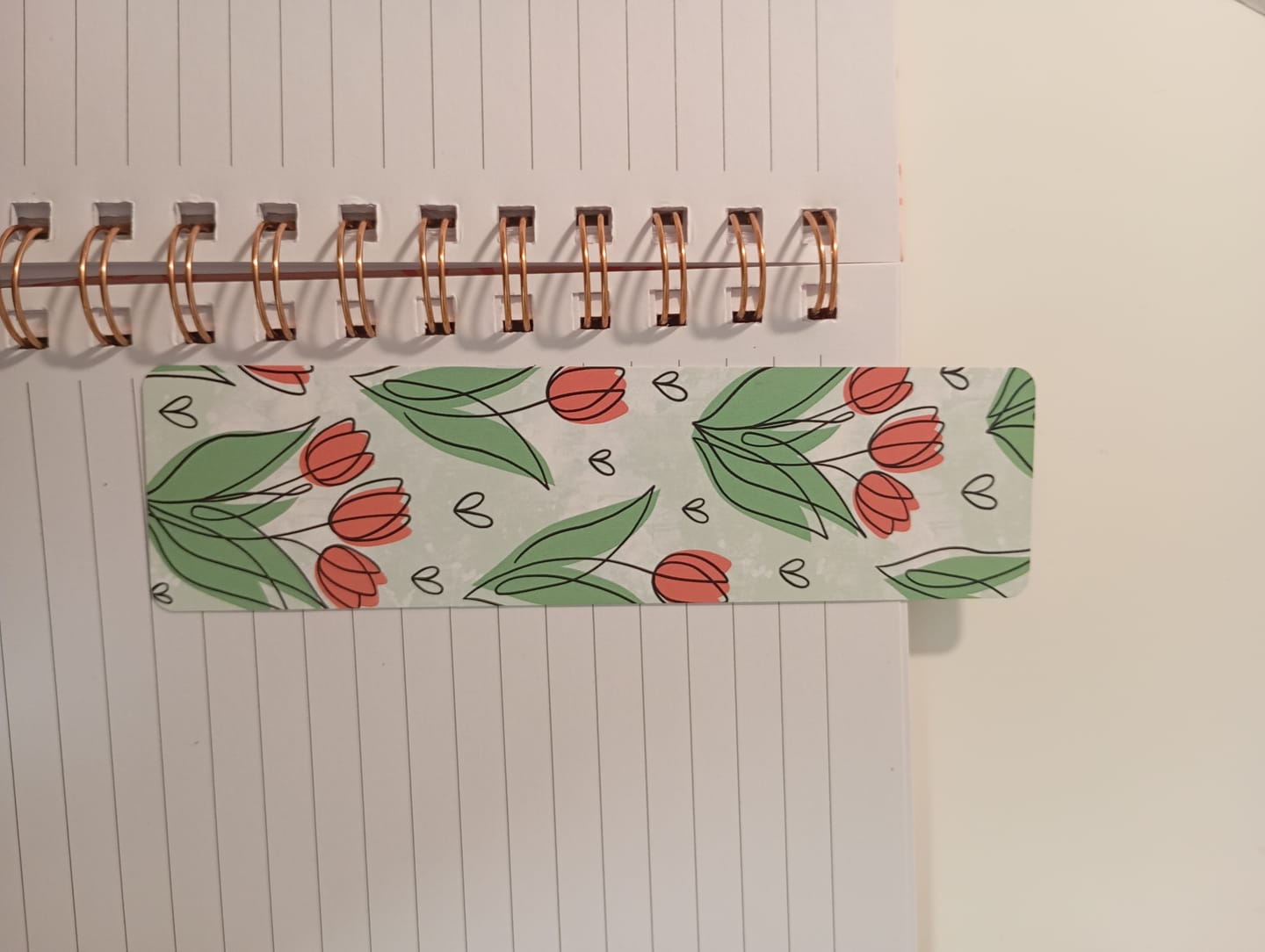 Customer photo review of Záložka - Tulips