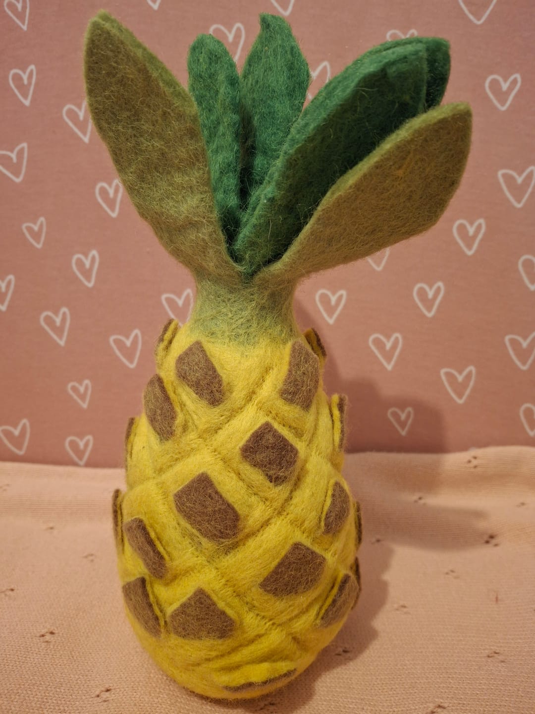 Customer photo review of Felt Pineapple