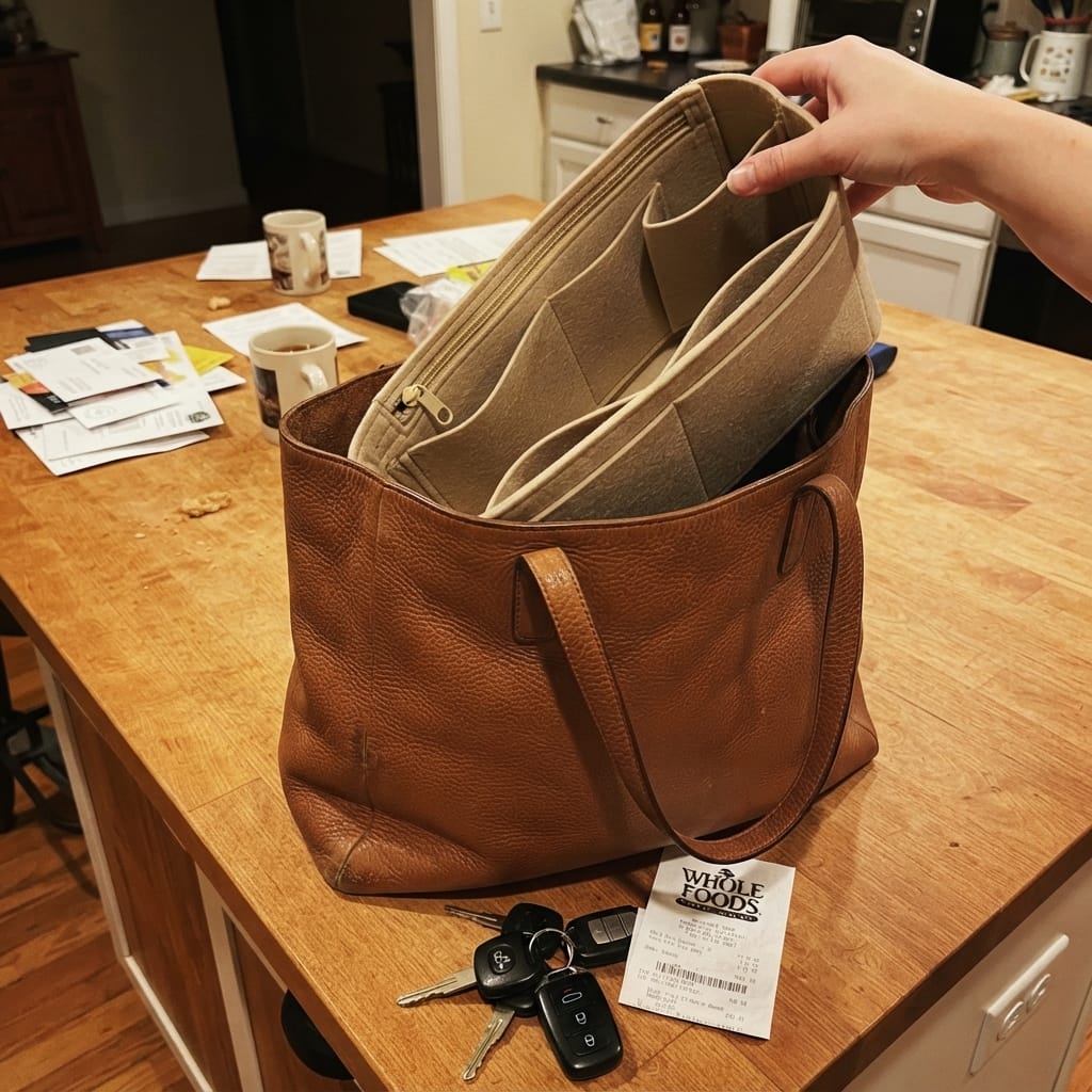 Customer photo review of Colette Vanity Organizer