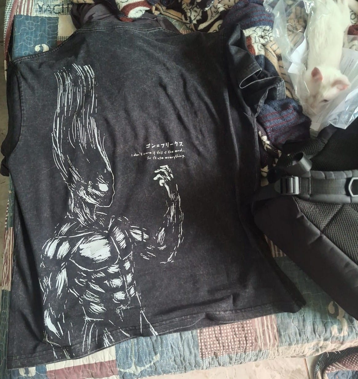 Customer photo review of Camisa Gon Freecss - Hunter X Hunter