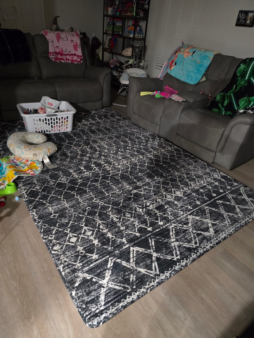 Customer photo review of Designer Relax Mat - 1.4" Thick Foam Base