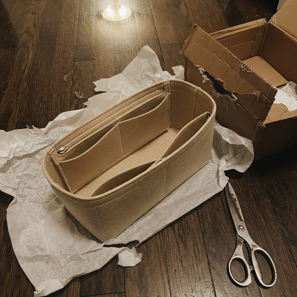 Customer photo review of Colette Vanity Organizer
