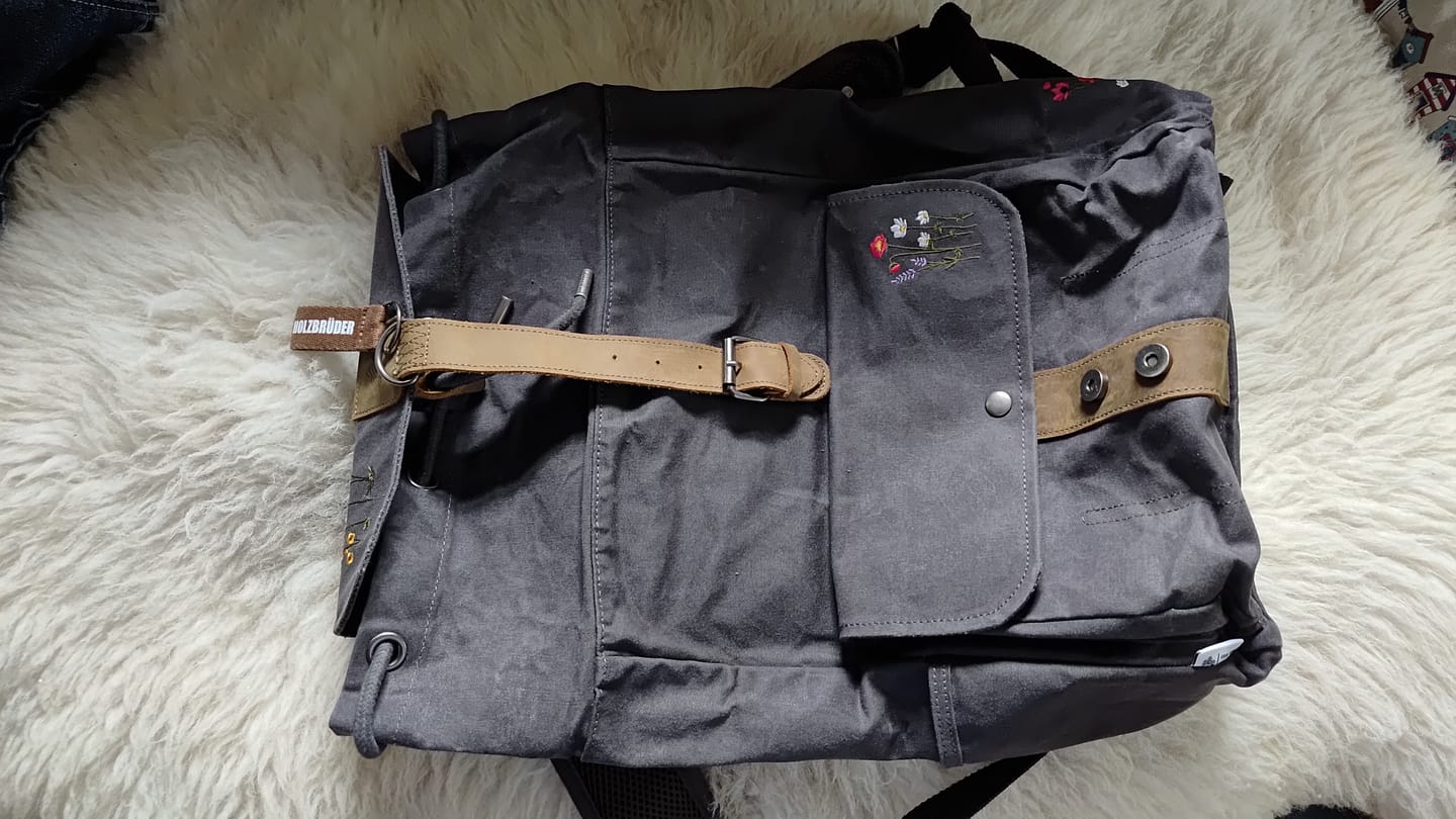 Customer photo review of Daypack Acadia - Wildblüte (🌲)