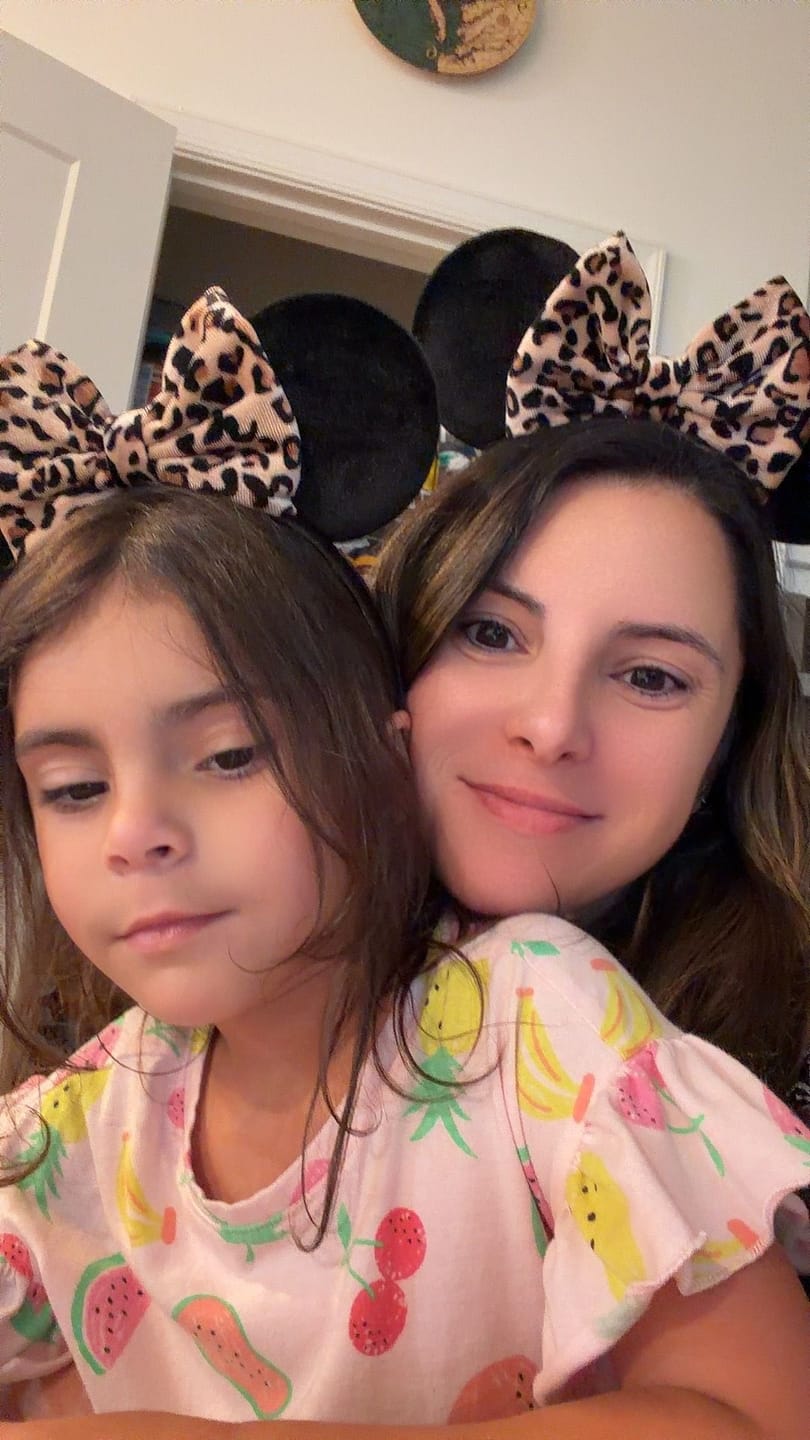 Customer photo review of Safari Bow Velvet Ears