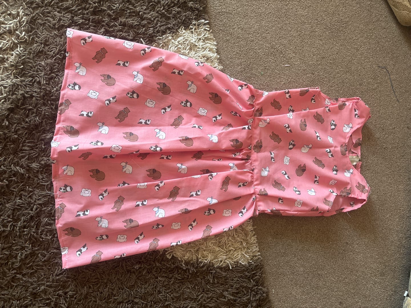 Customer photo review of Bear and Panda Polycotton Fabric