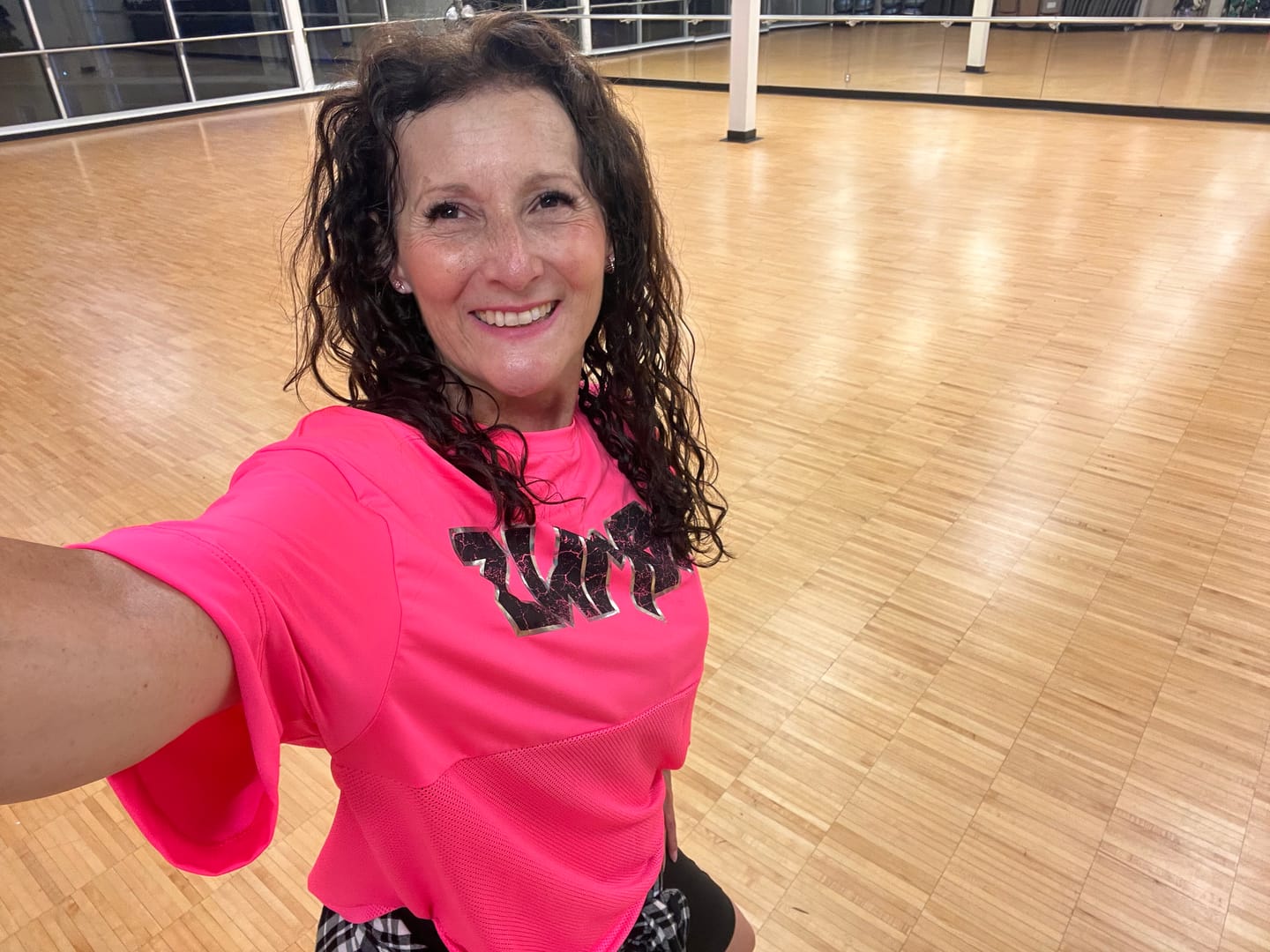 Customer photo review of Rock 'n' Roll Boxy Top With Mesh Bottom Panels