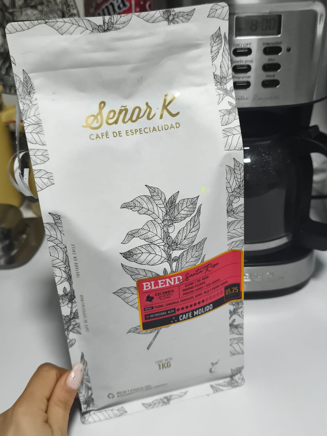 Customer photo review of Colombia | Blend Santa Rosa Bolsa 1 KG | MOLIDO