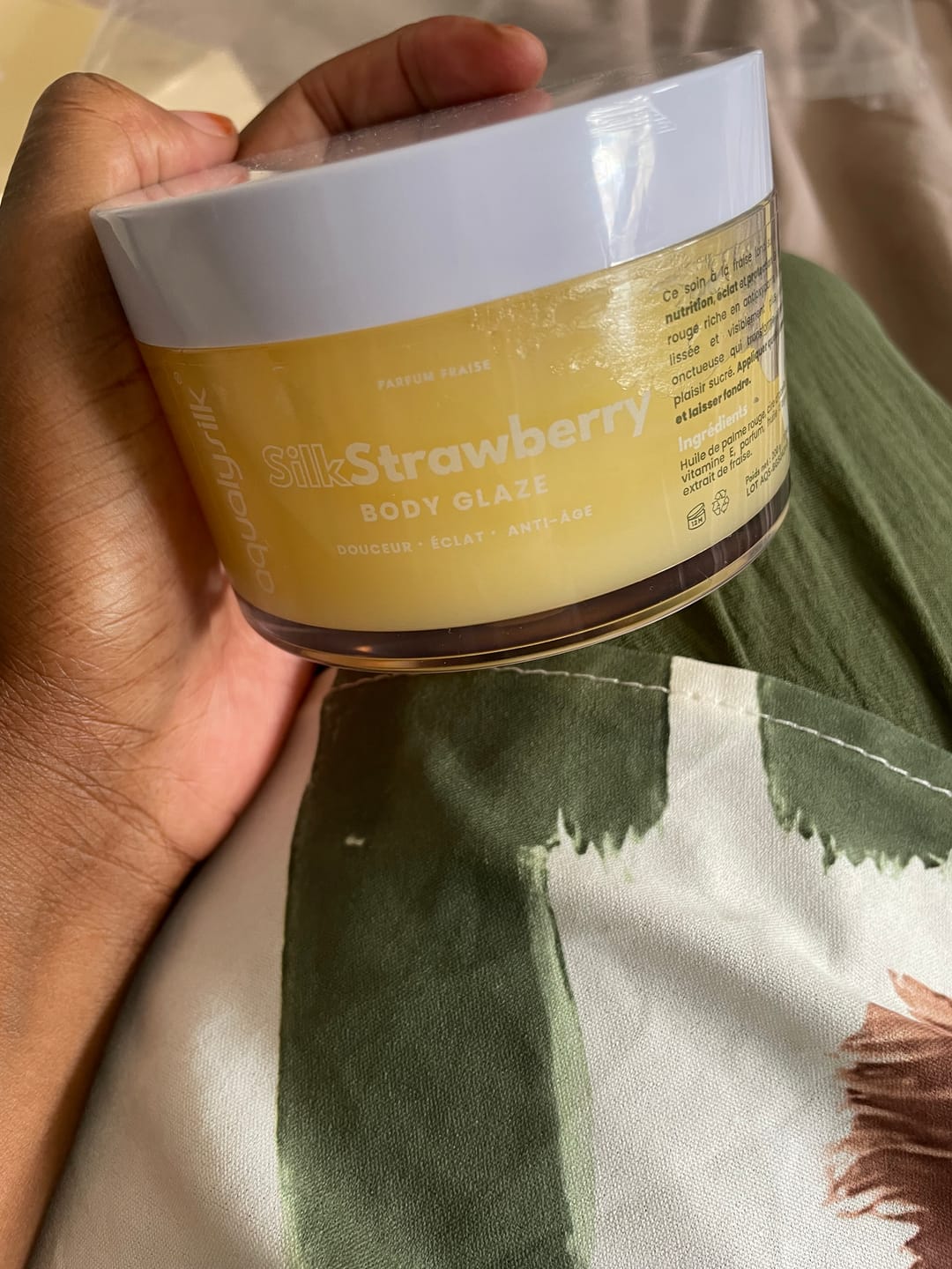 Customer photo review of Silk Strawberry - Body Glaze
