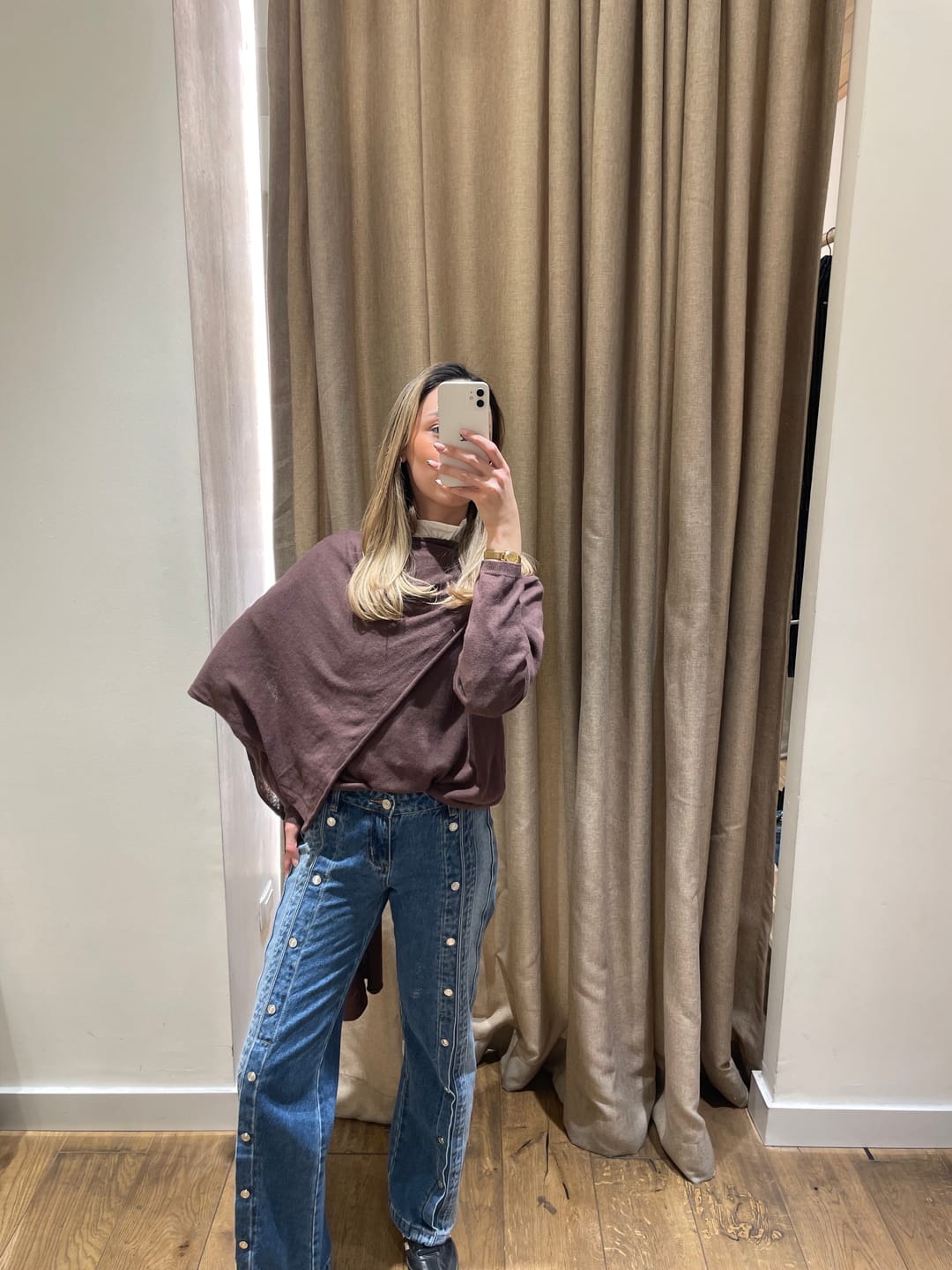 Customer photo review of Chaleco Capa Brown