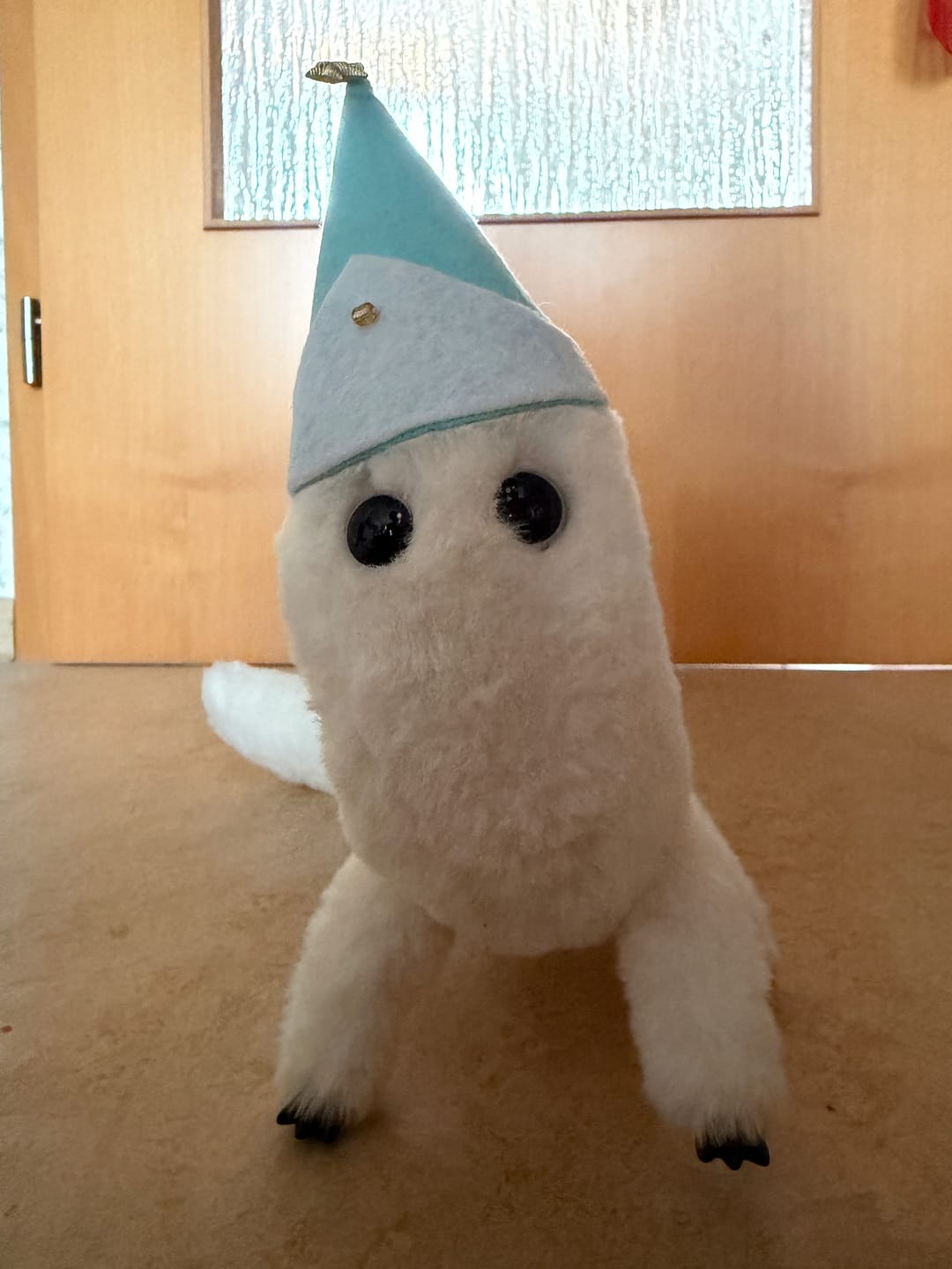 Customer photo review of Brush Buddy - Handmade art toy
