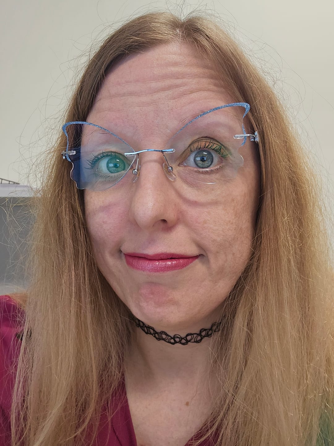 Customer photo review of Alissa Eyeglasses