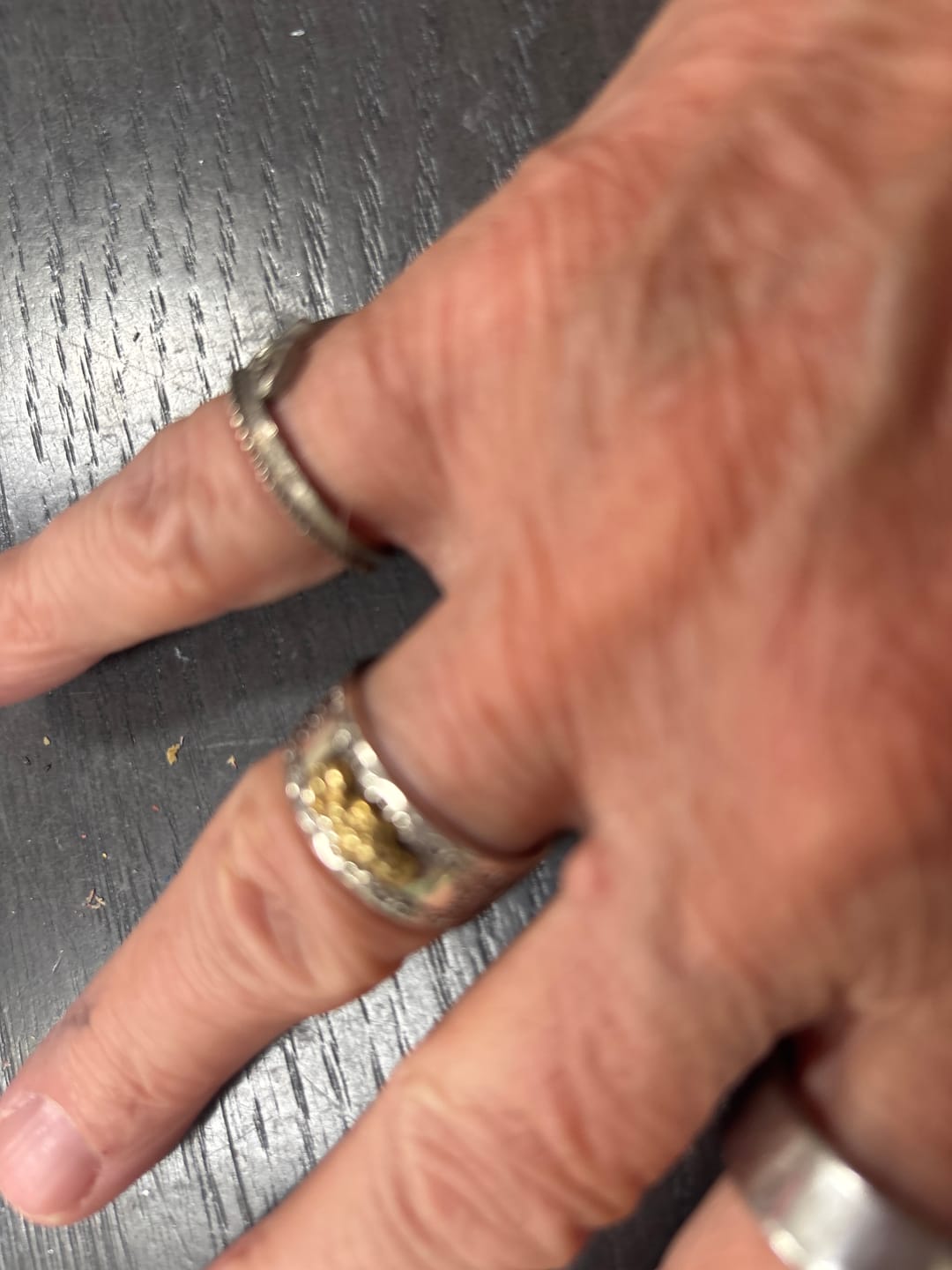 Customer photo review of Feng Shui Pixiu Mantra Ring