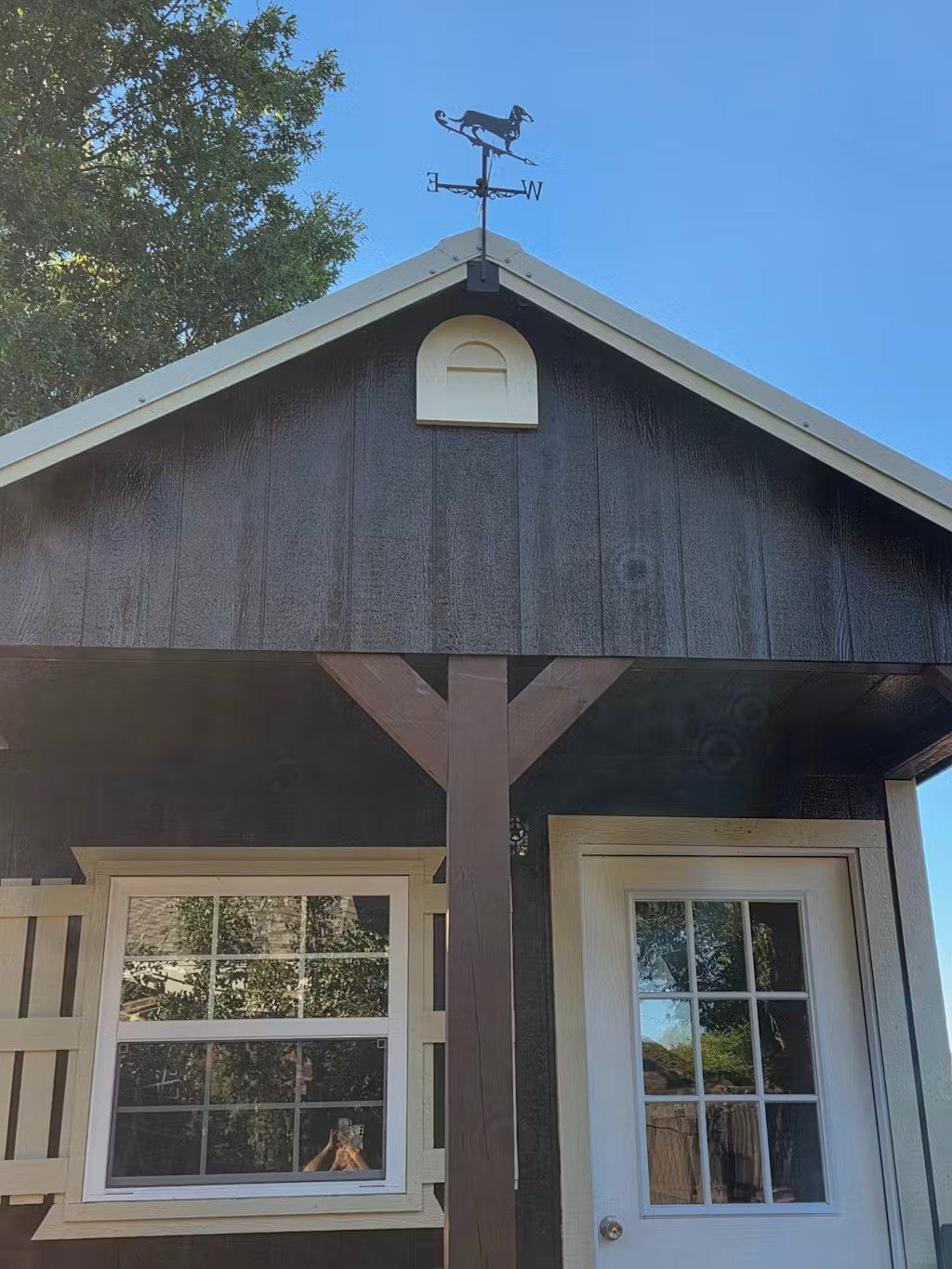 Customer photo review of Weather Vane - Dachshund