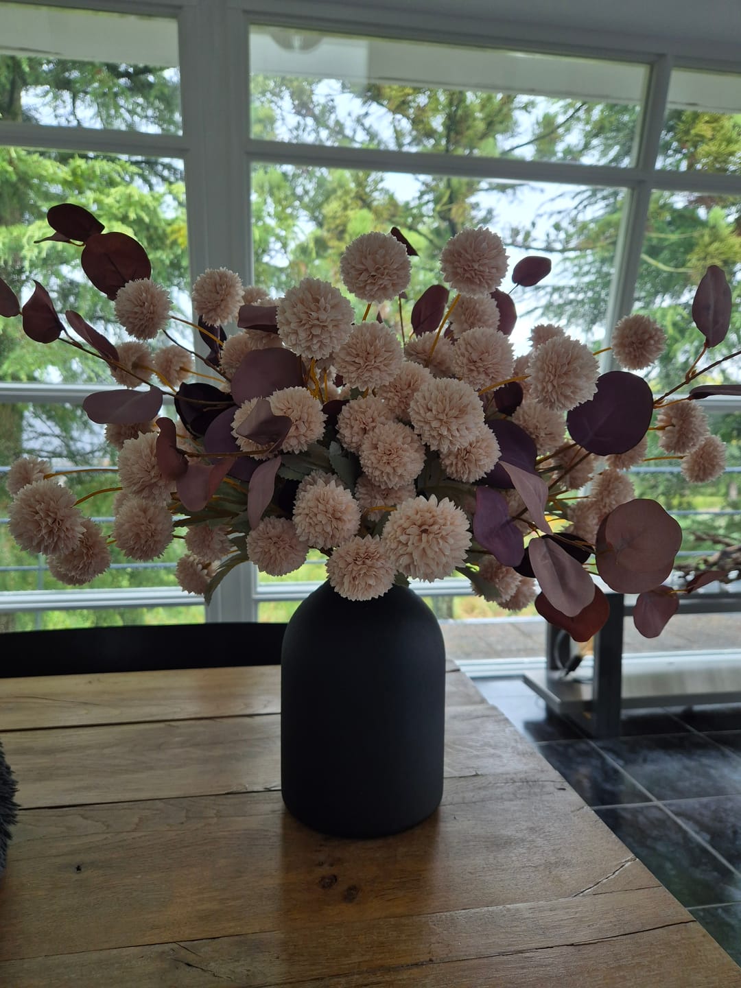 Customer photo review of Casa vaas - Mat zwart