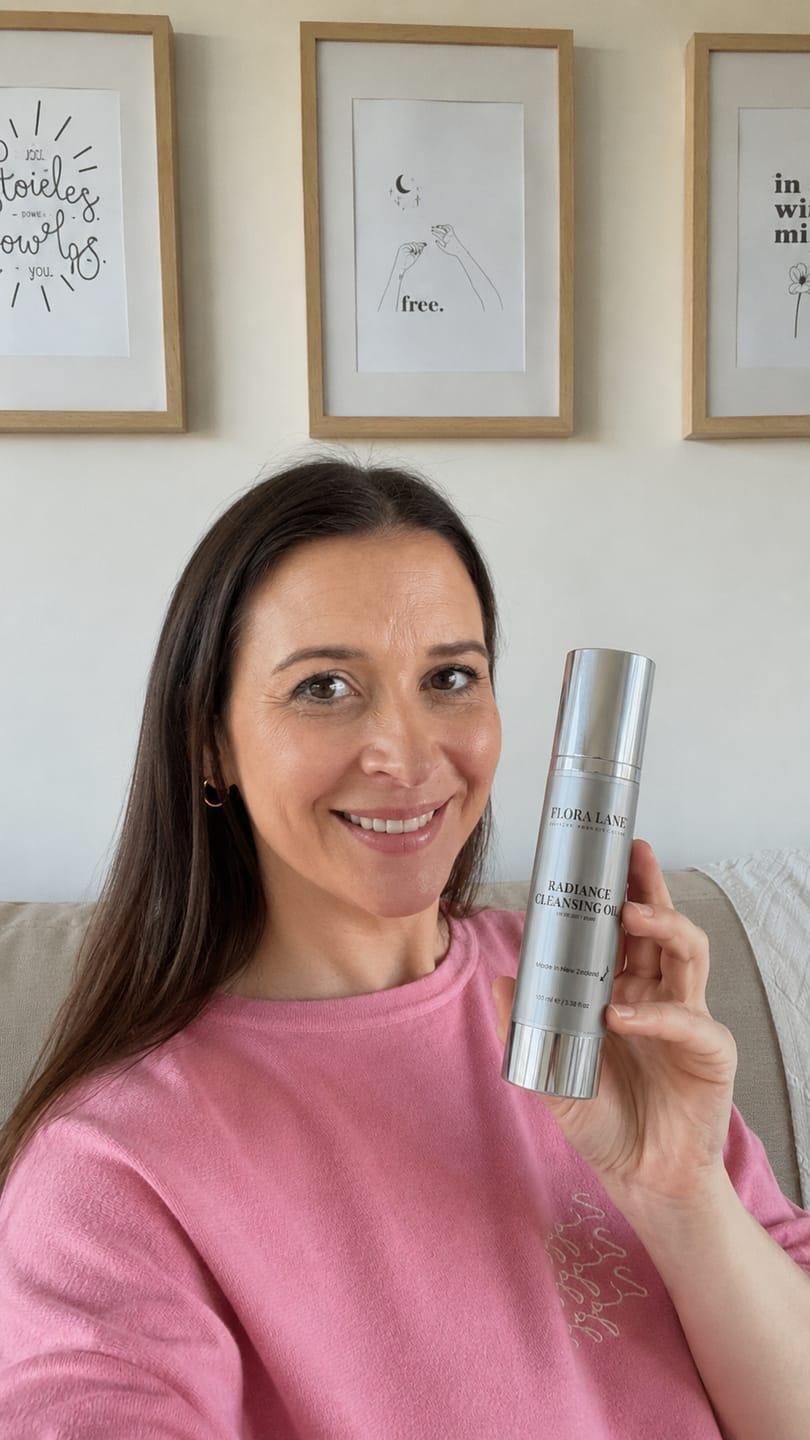 Customer photo review of Radiance Cleansing Oil